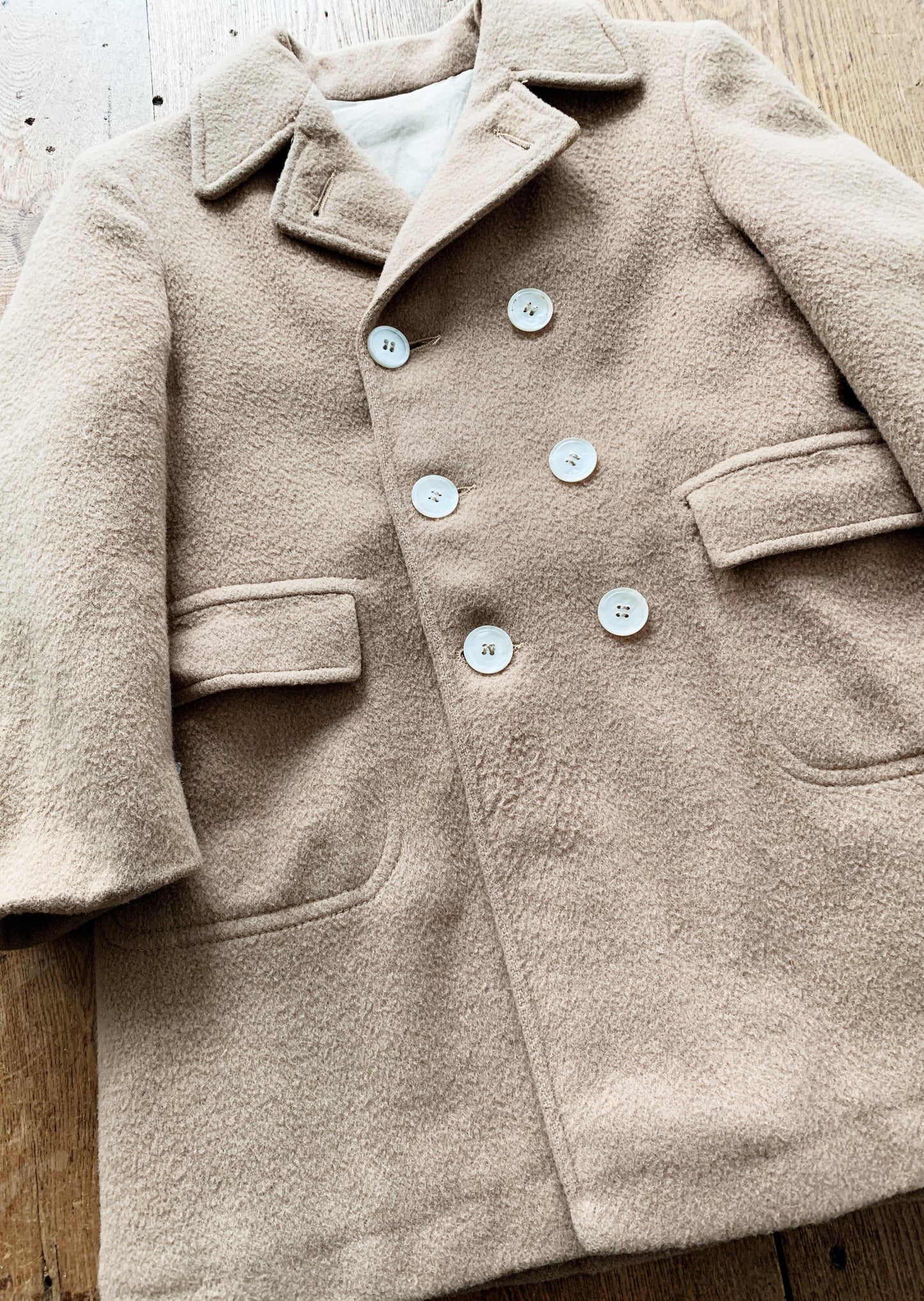Vintage Child’s Wool Pea Coat