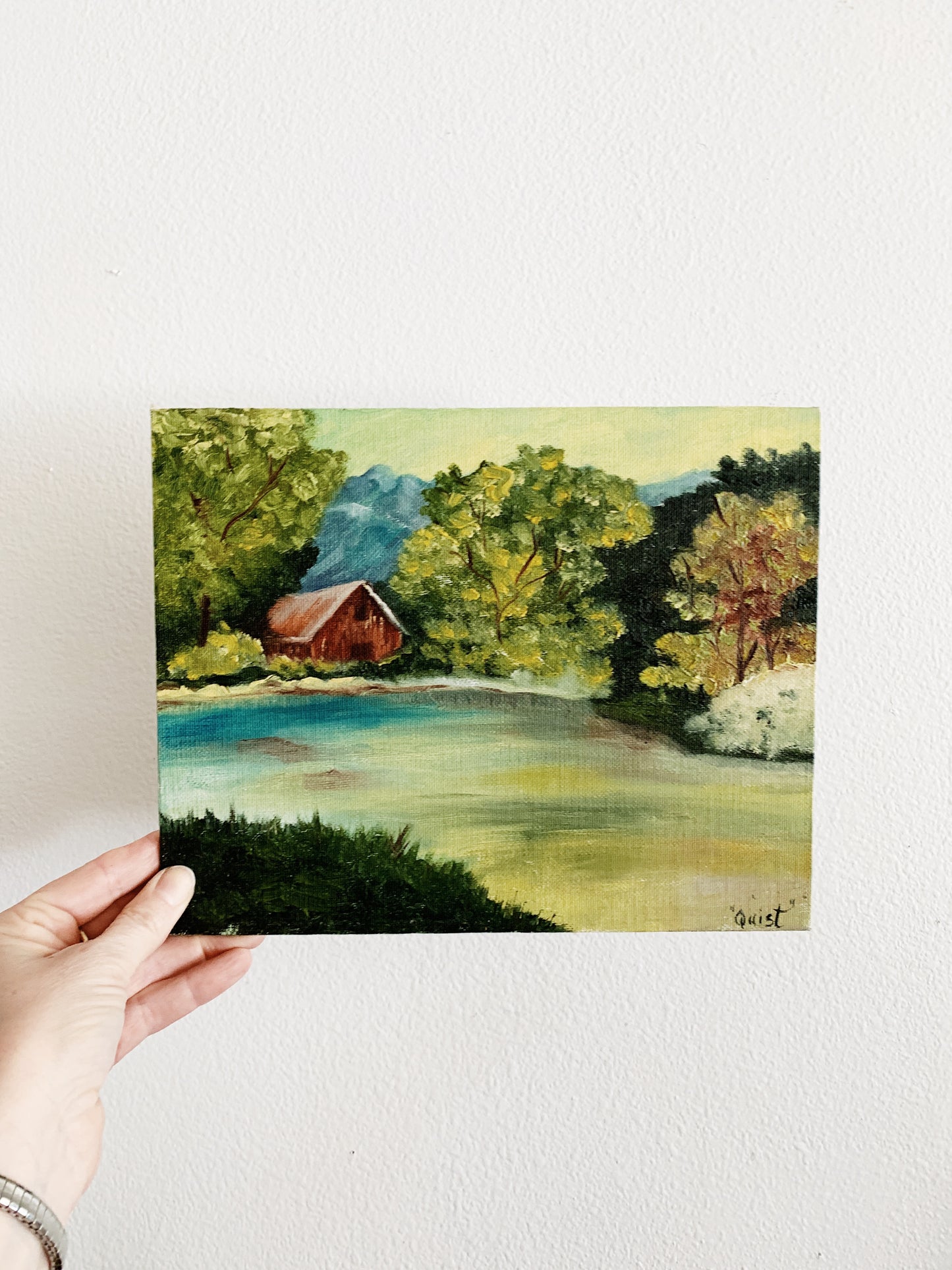 Vintage Landscape Painting