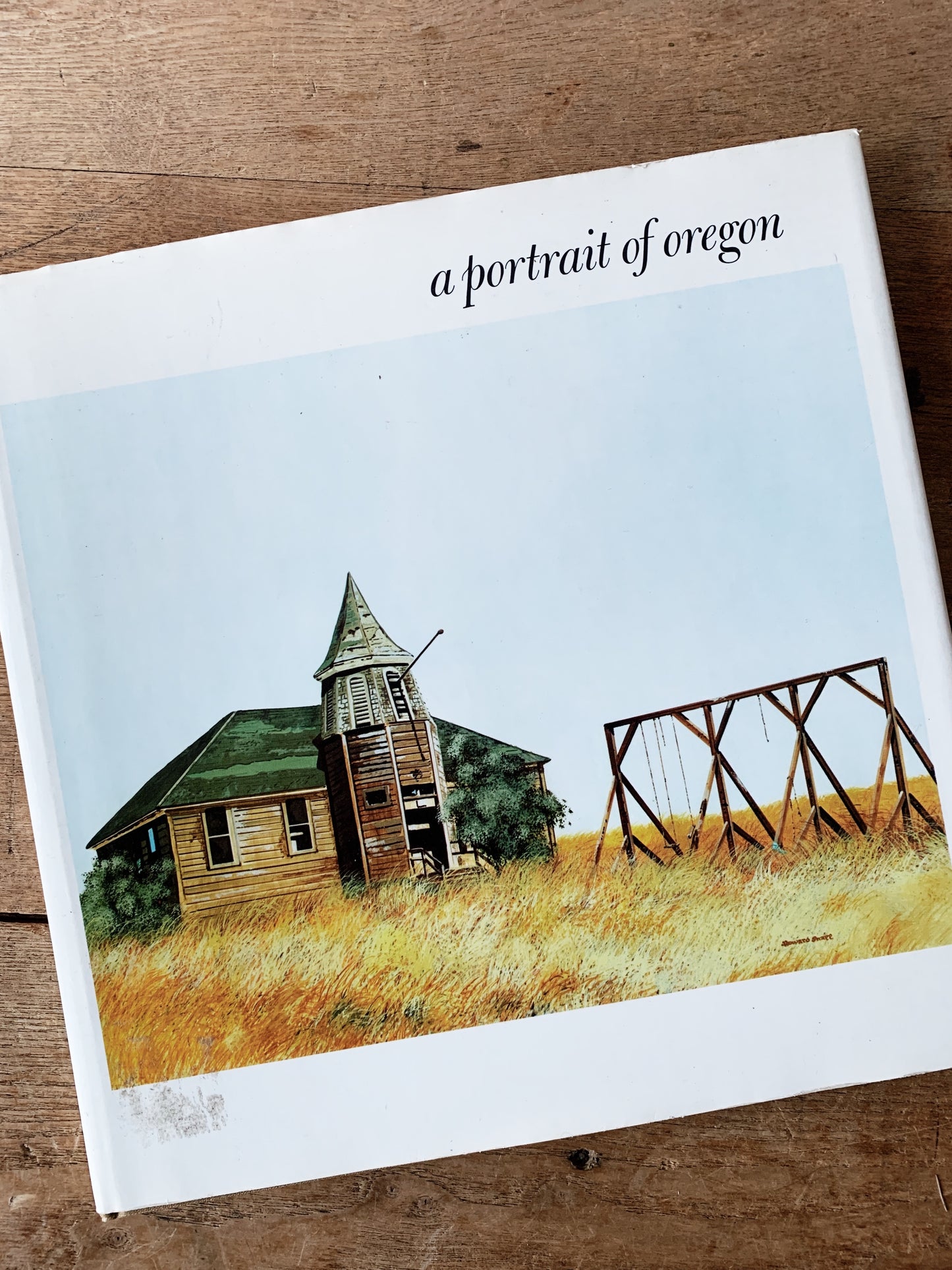 A Portrait of Oregon Hardcover Art Book 1973