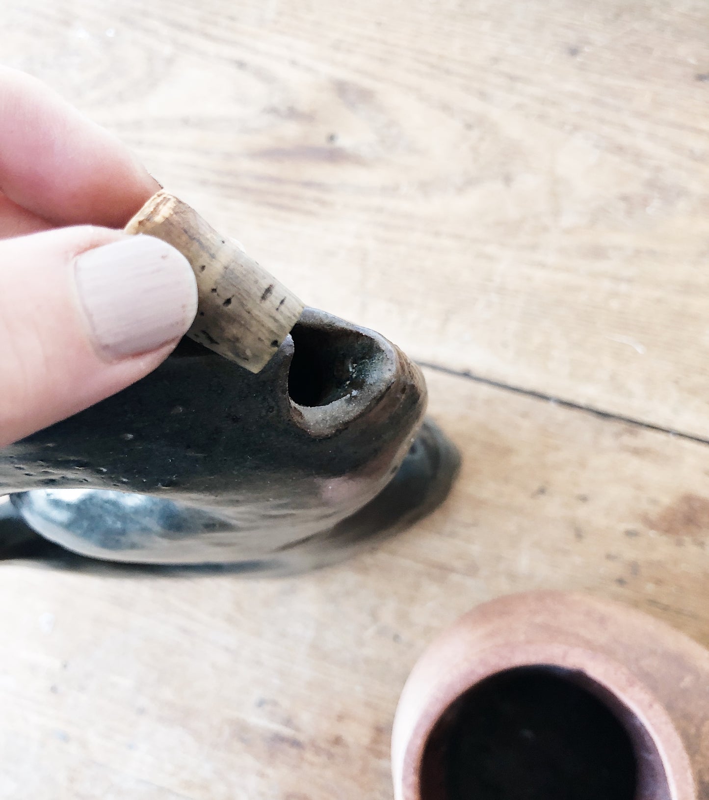 Vintage Handmade Water Jug