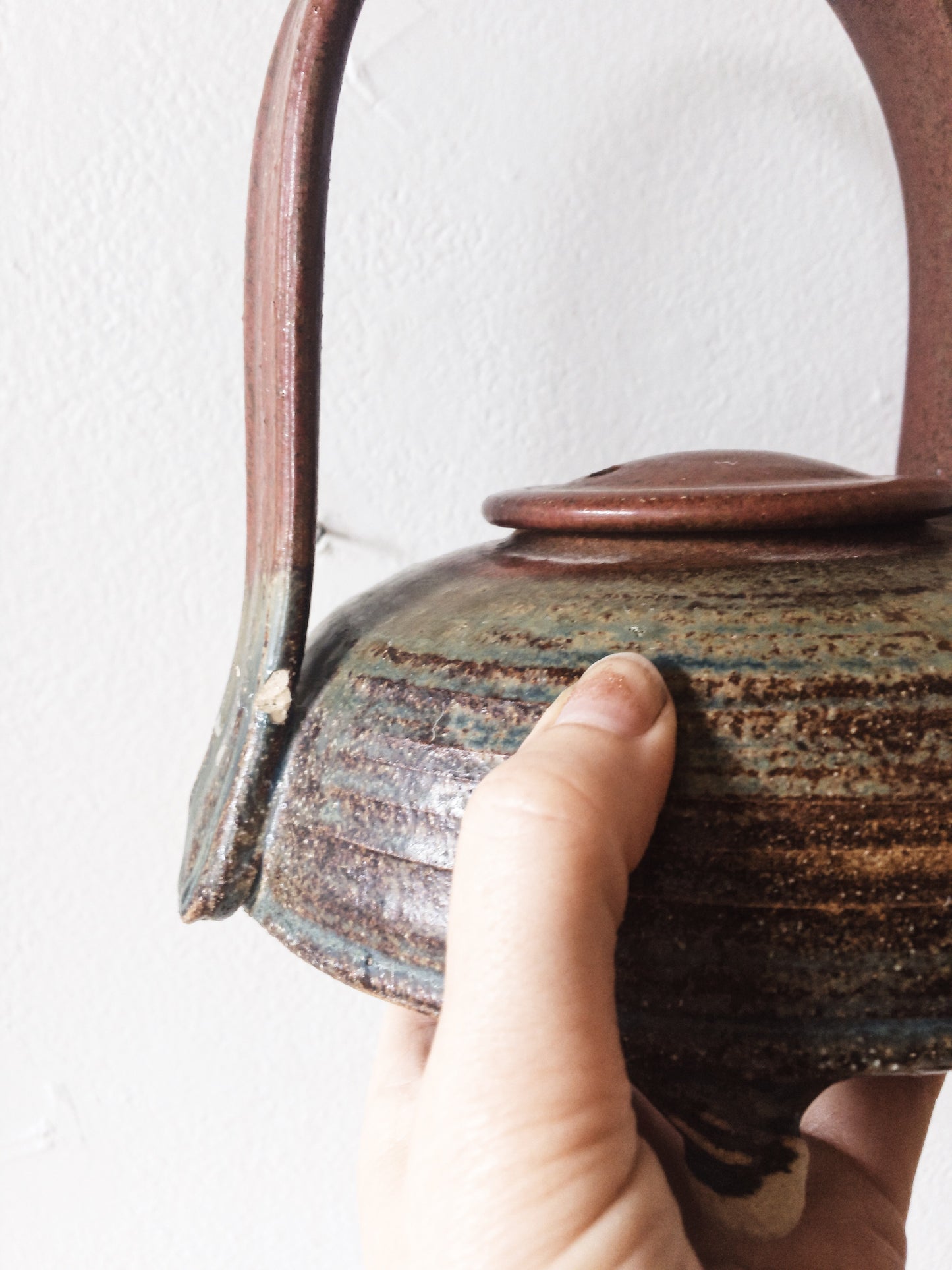 RESERVED Handmade Ceramic Kettle