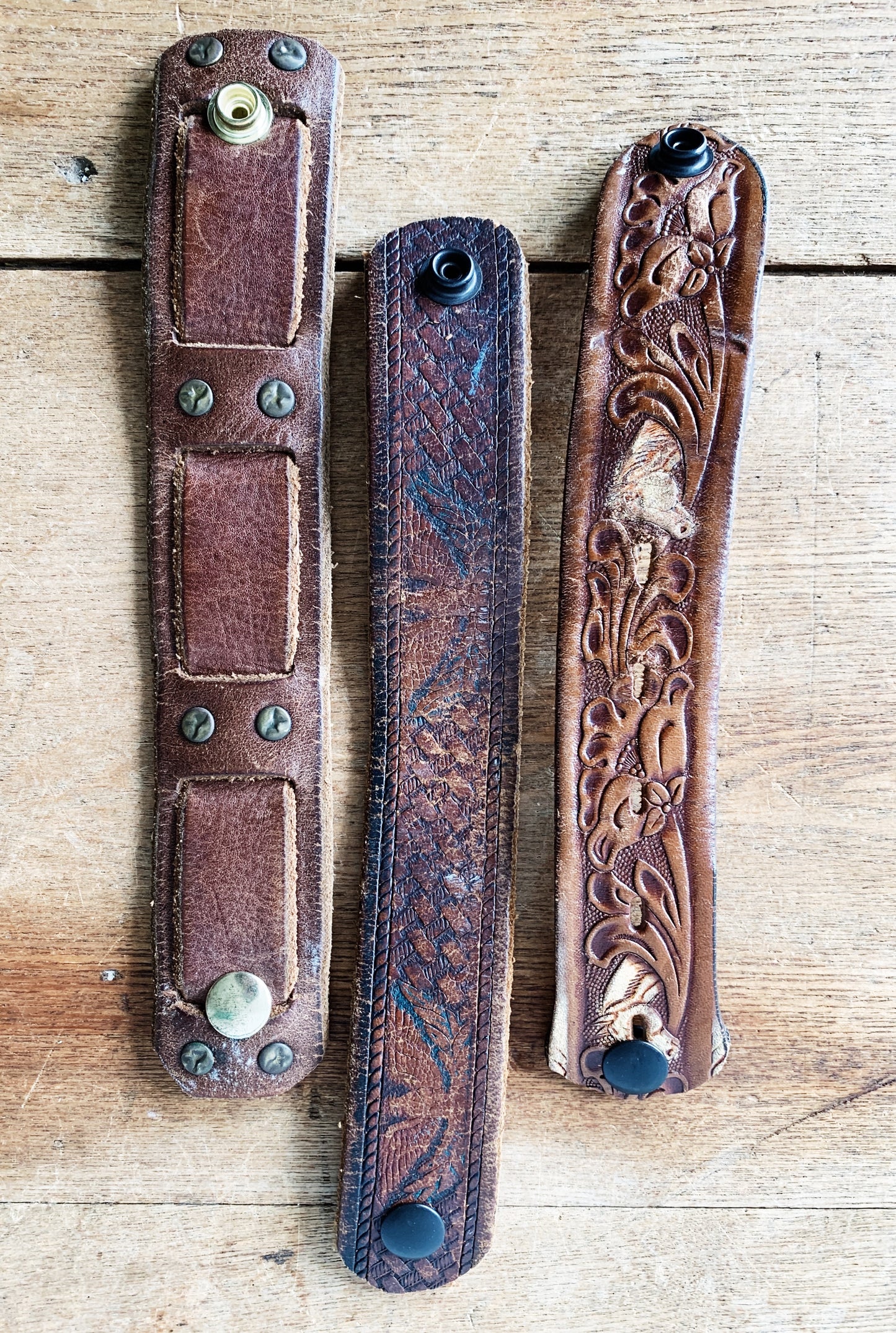 Vintage Leather Cuff