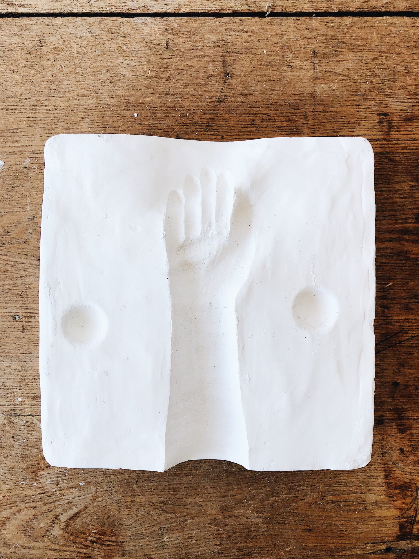 Vintage Plaster Hand Casts