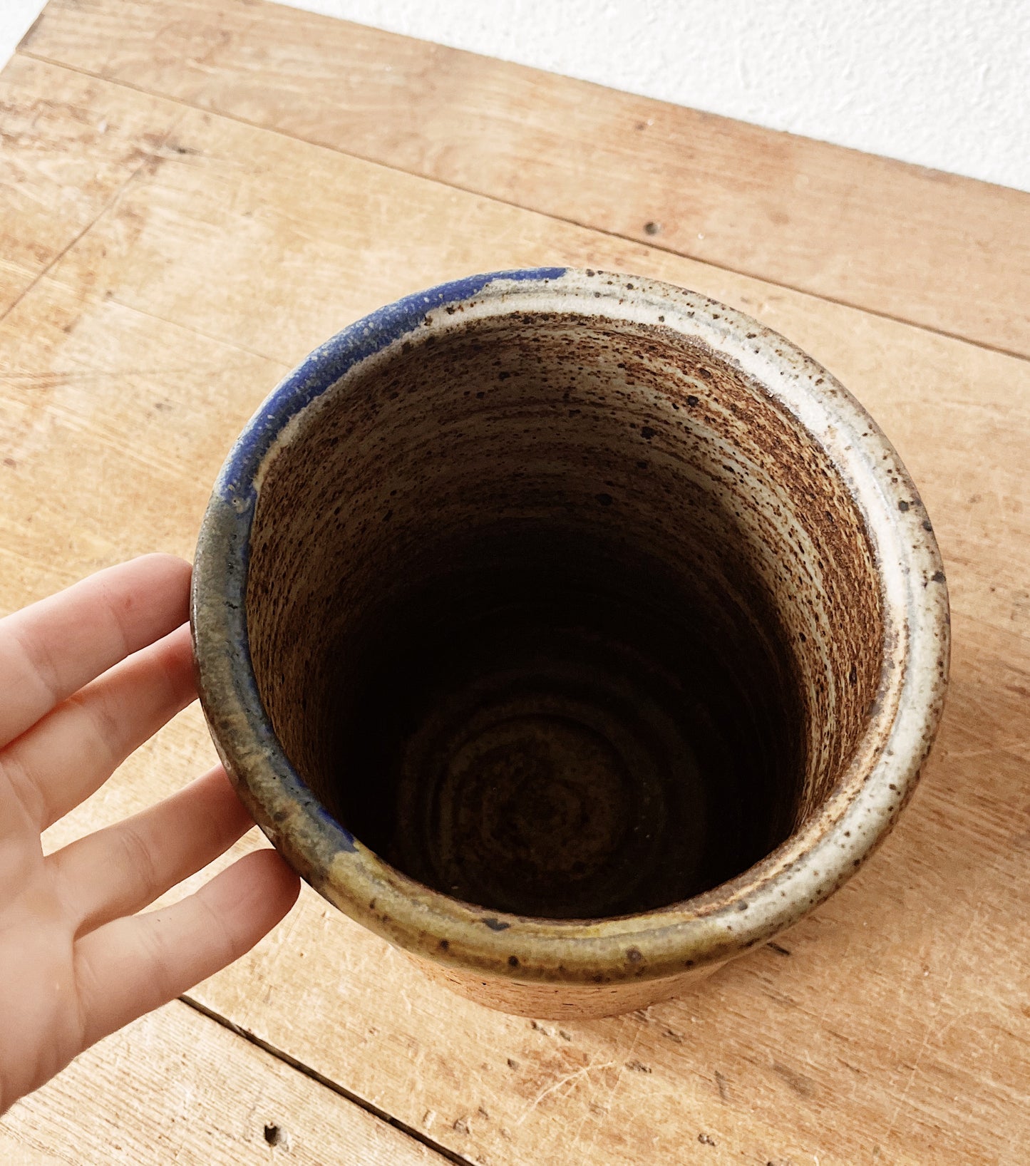 Handmade Vintage Ceramic Crock