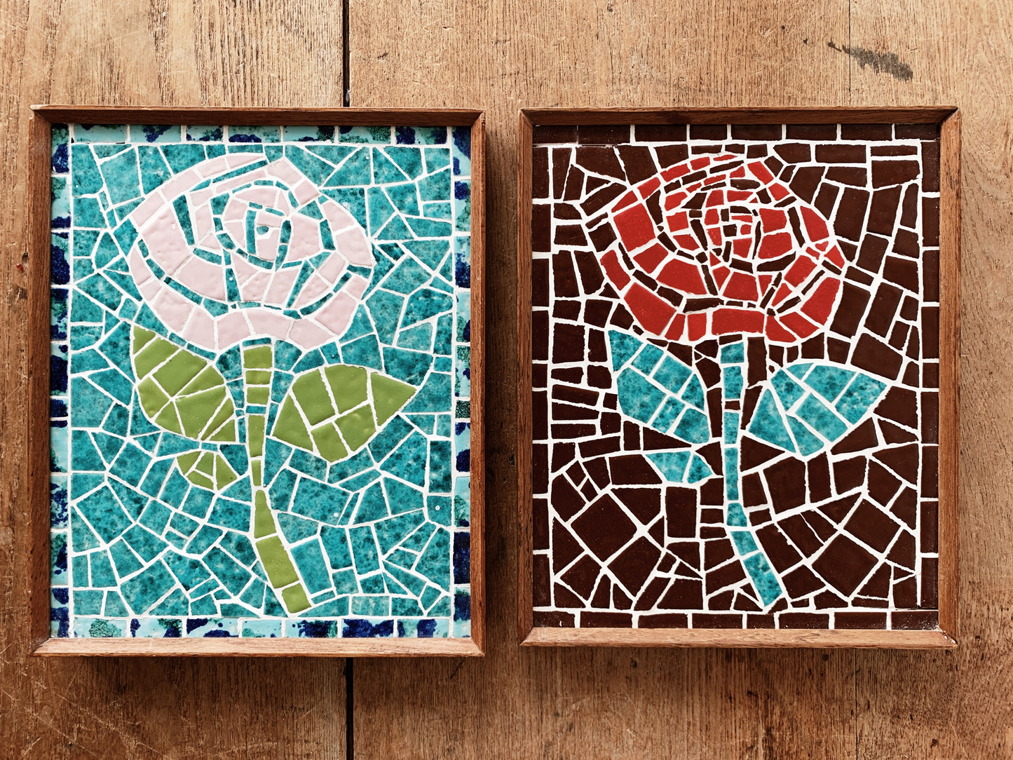 Vintage Mosaic Tile Art