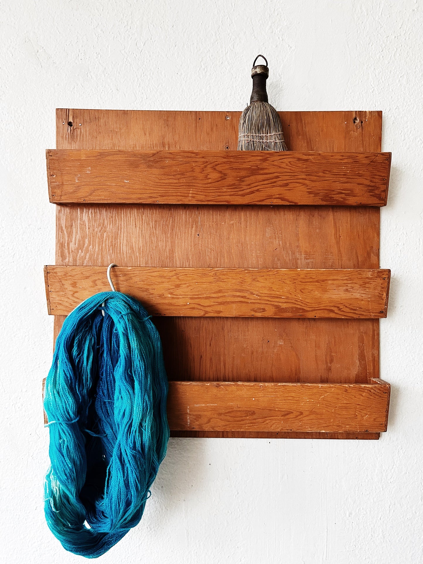 Vintage Handmade Wall Organizer