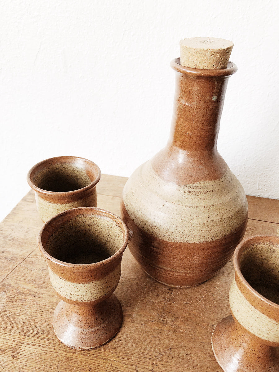 Vintage Ceramic Carafe Set Maven Collective