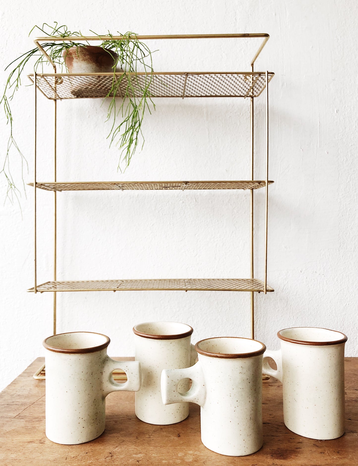 Set of Vintage Fabrik Coffee Mugs