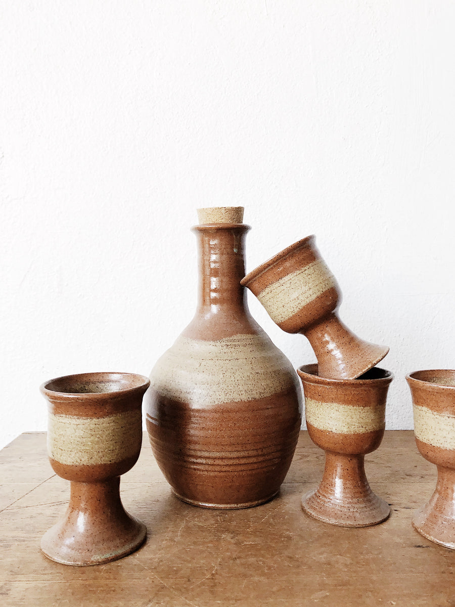 Vintage Ceramic Carafe Set Maven Collective