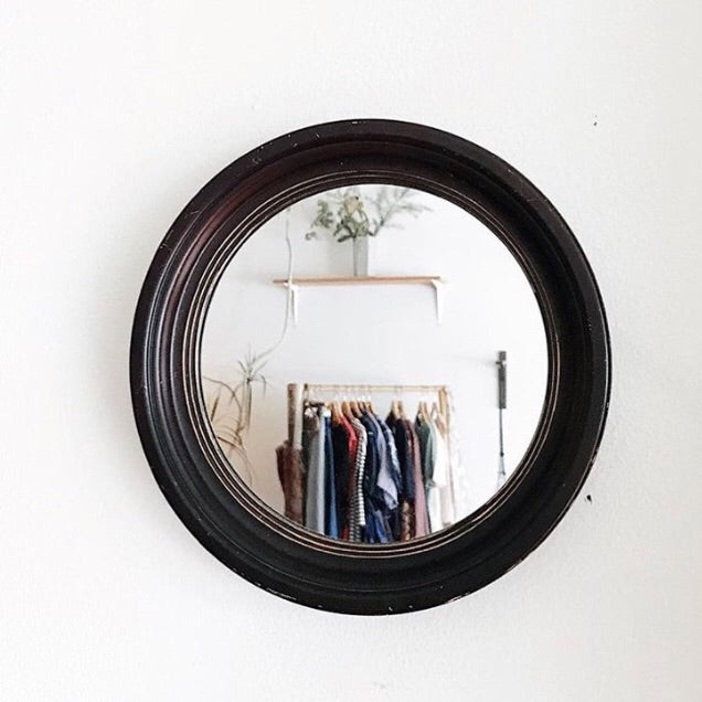 Vintage Round Mirror