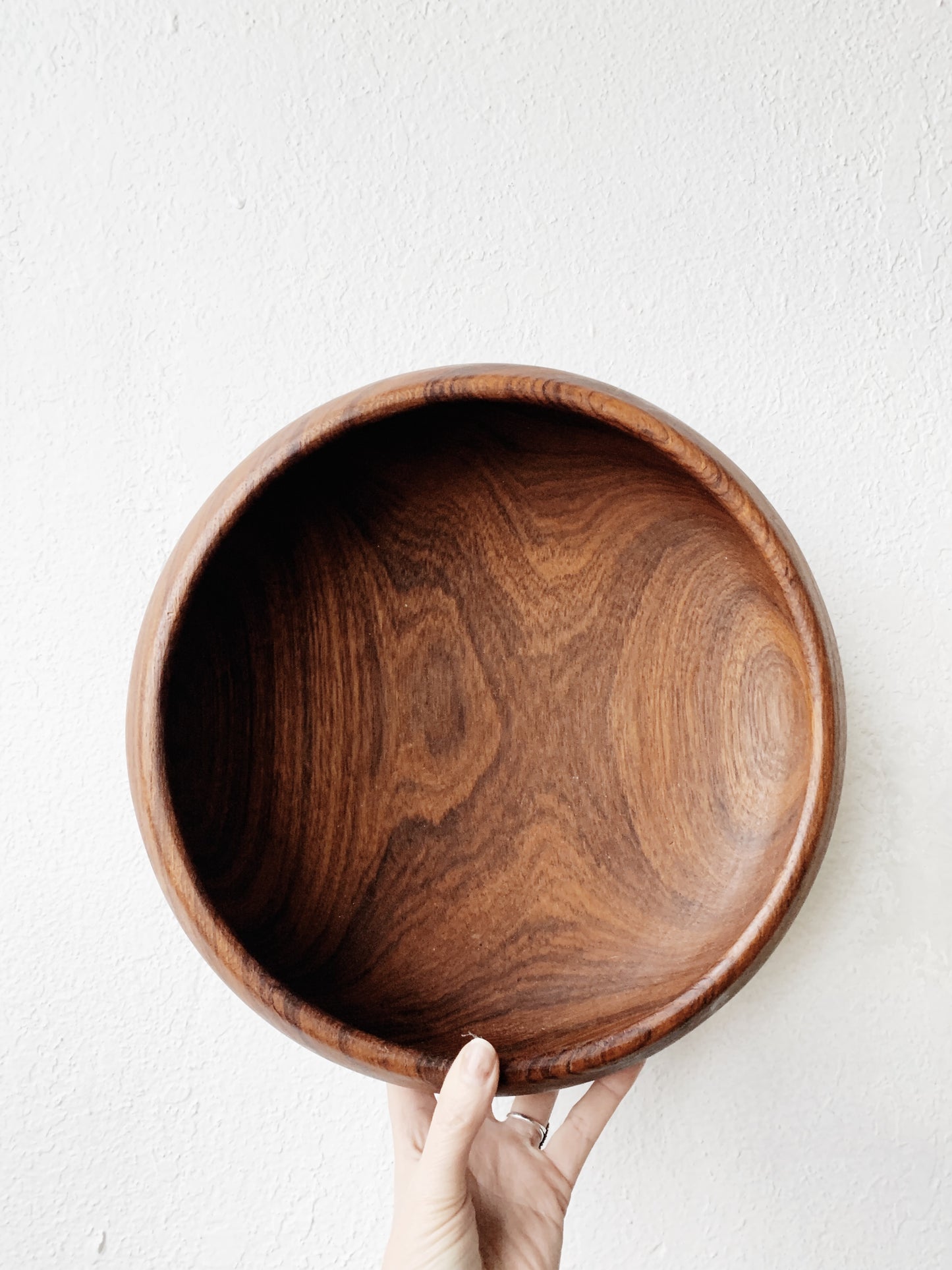 Mid Century Teak Salad Bowl Set