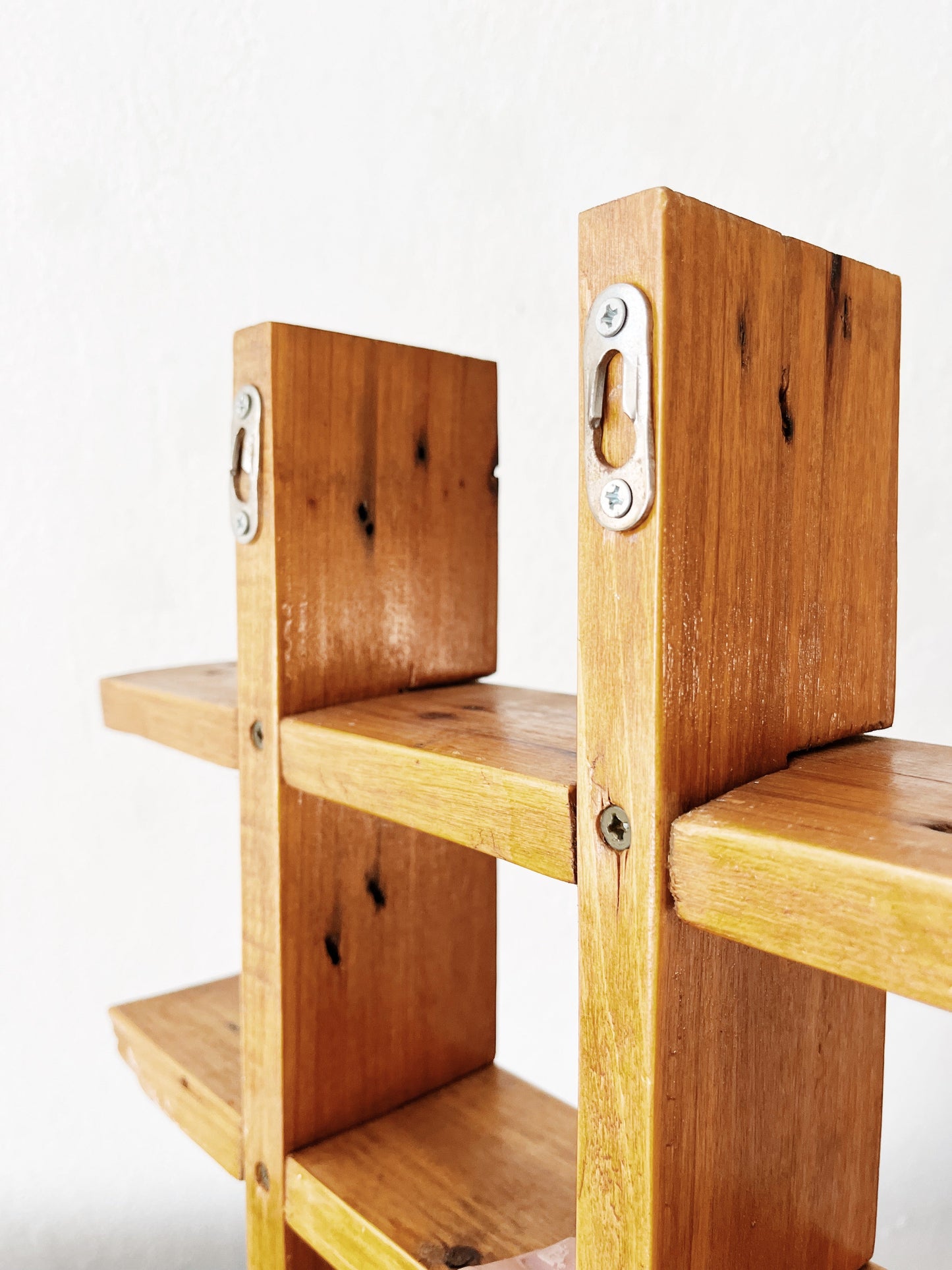 Chunky Handmade Grid Shelf