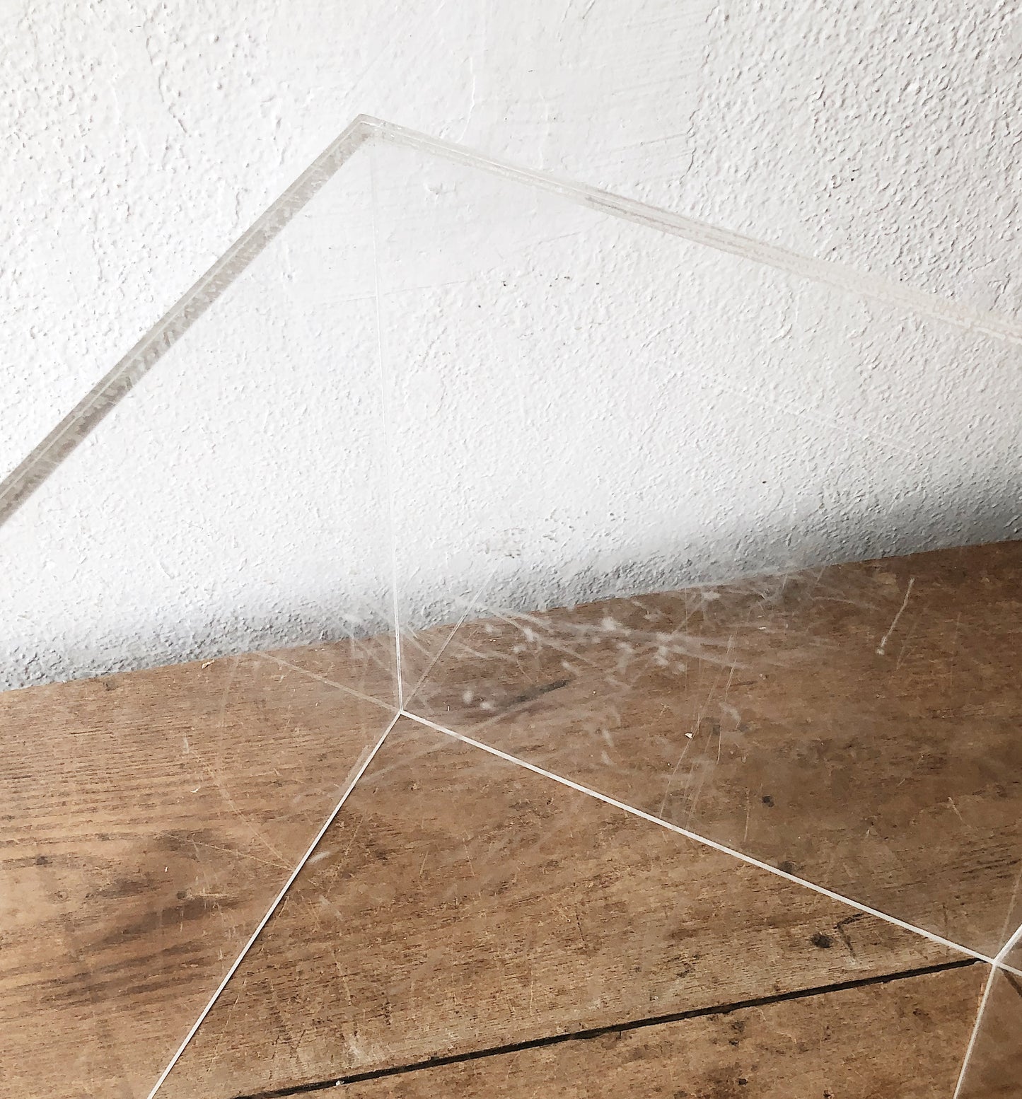 Vintage Lucite Cube