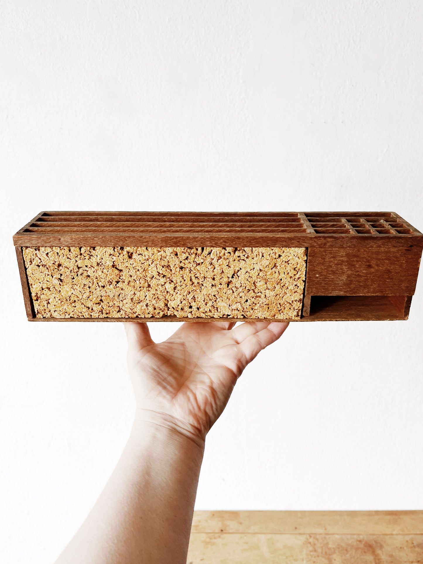 Vintage Cork Organizer