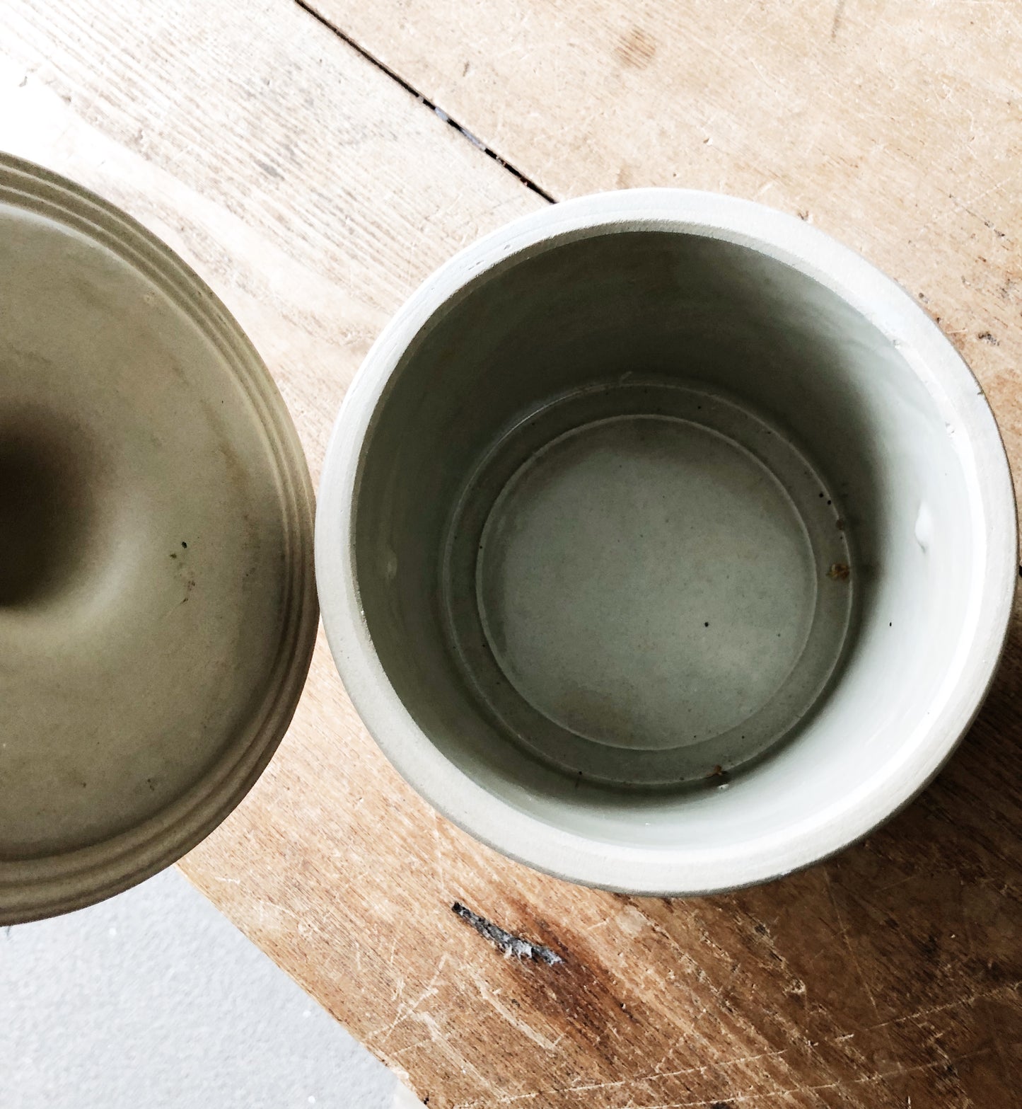 Vintage Sourdough Starter Crock