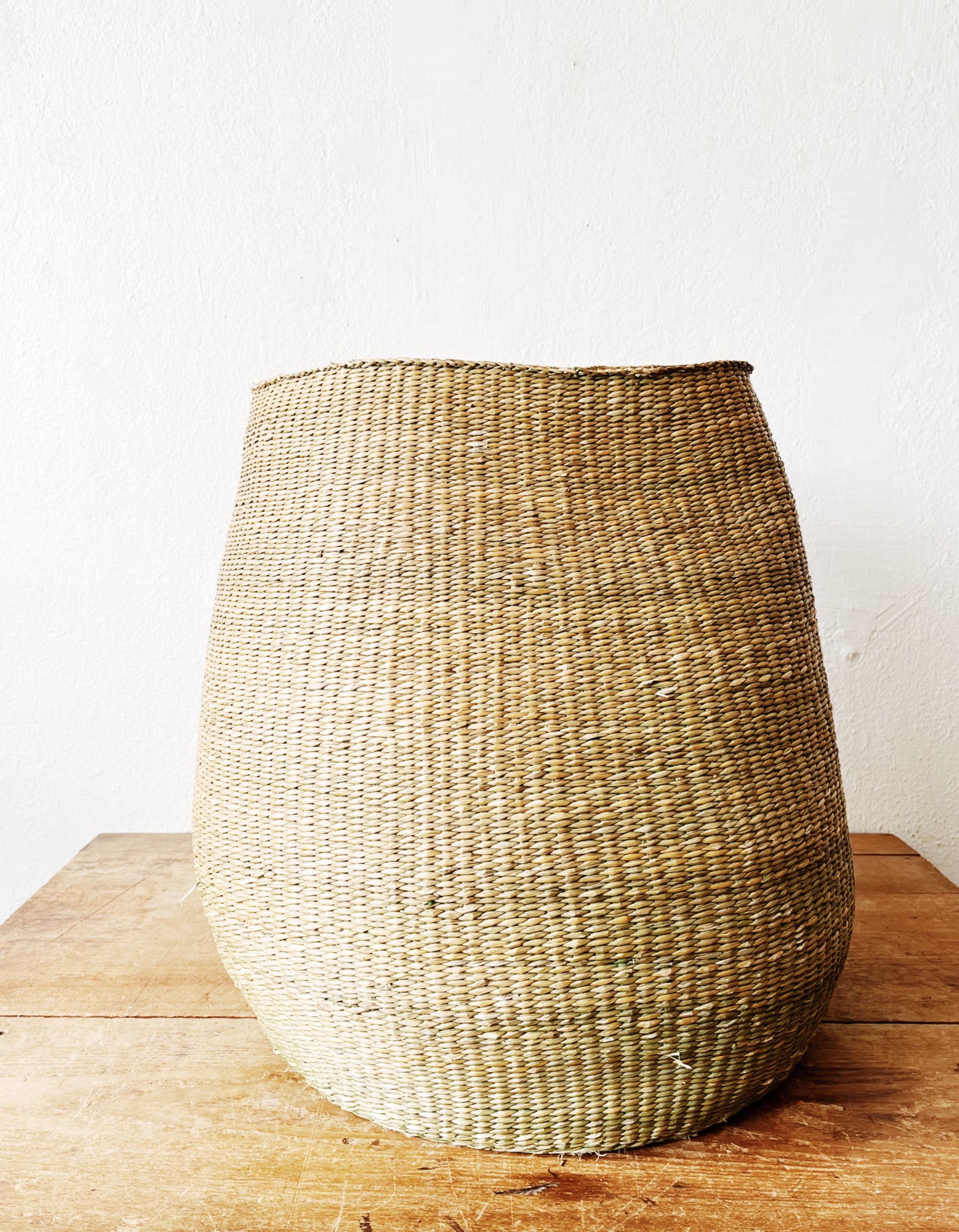 Tall Handwoven Basket