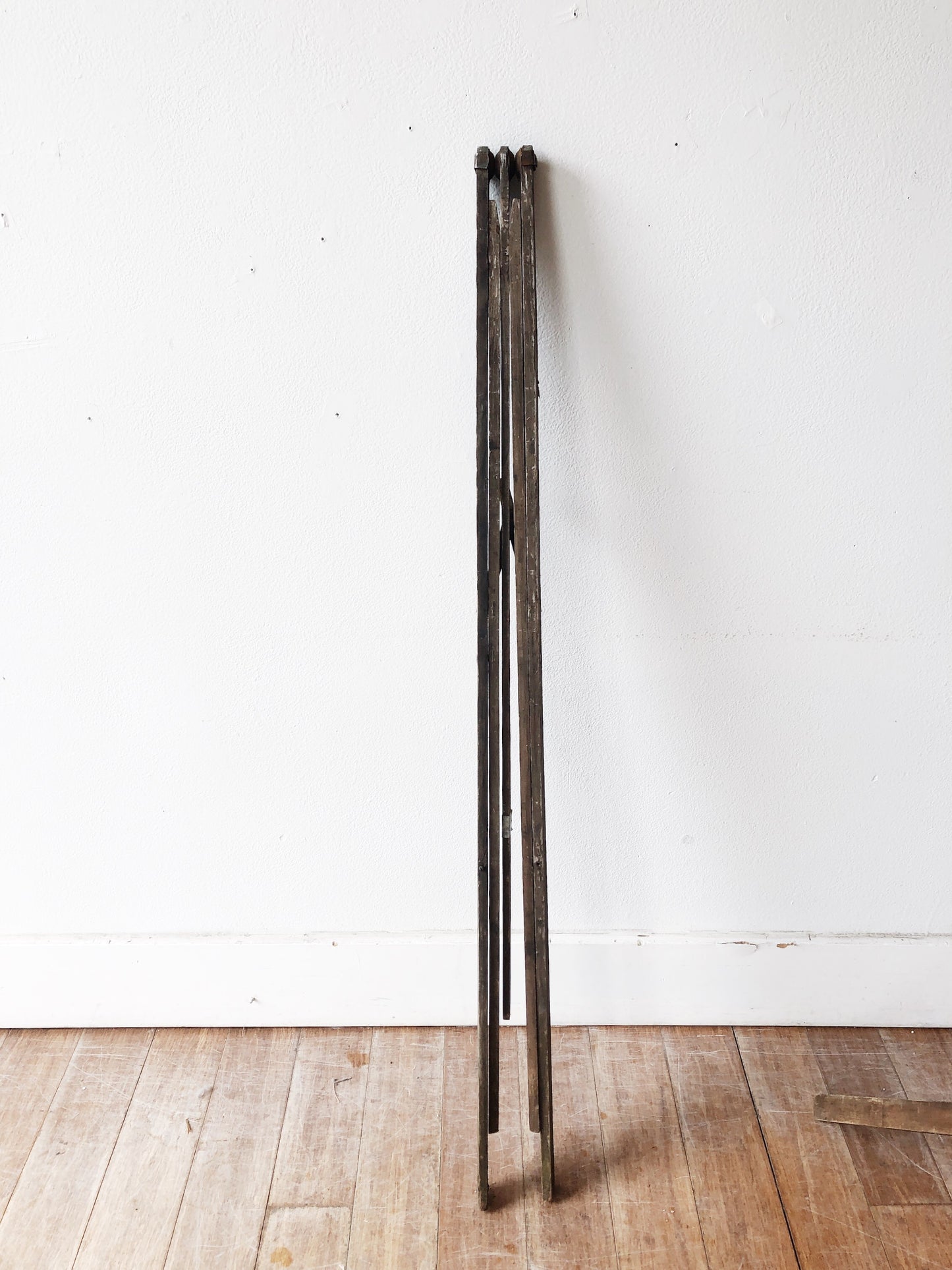Vintage Pair of Wooden Table Stands