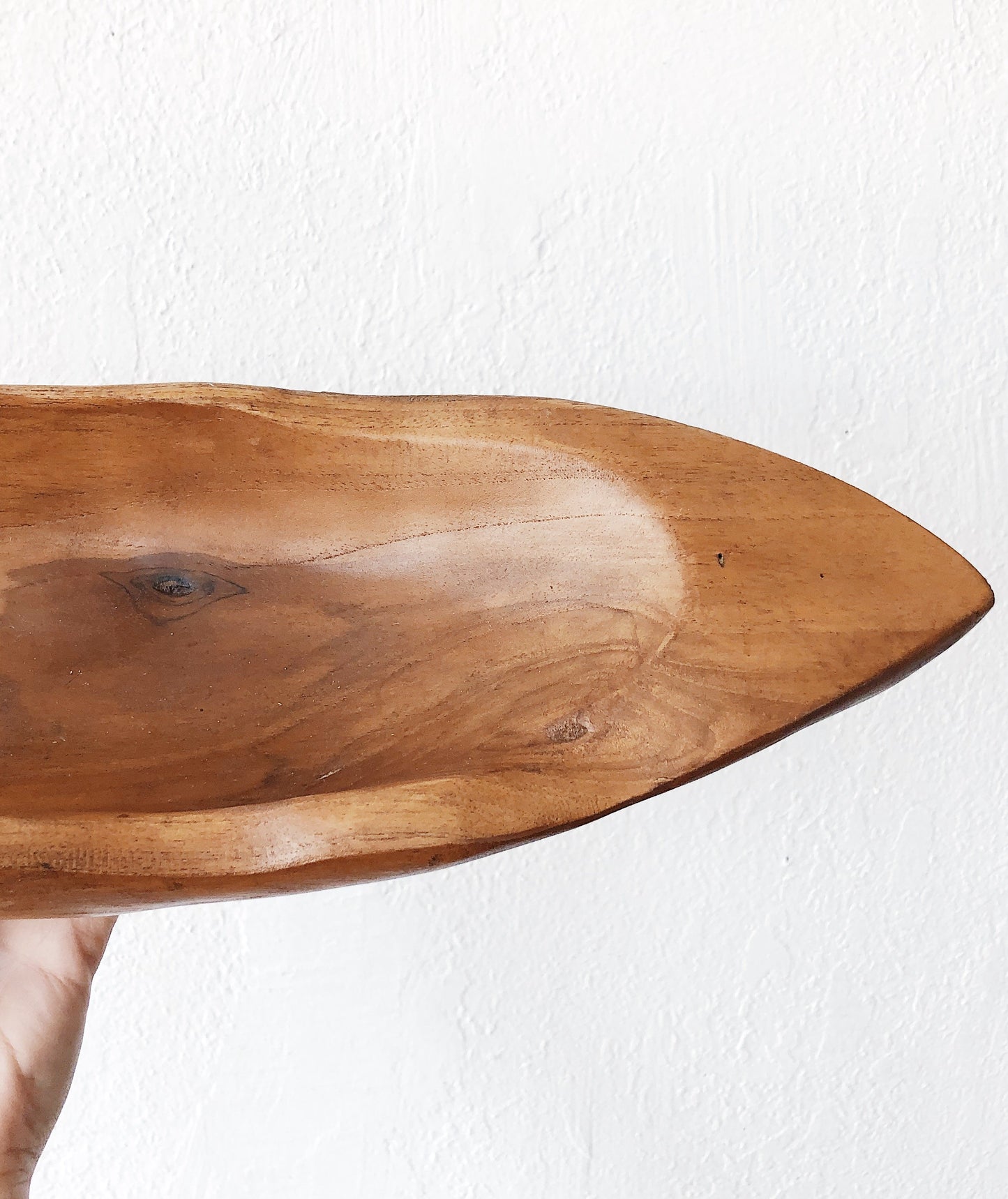 Vintage Wood Bowl and Server