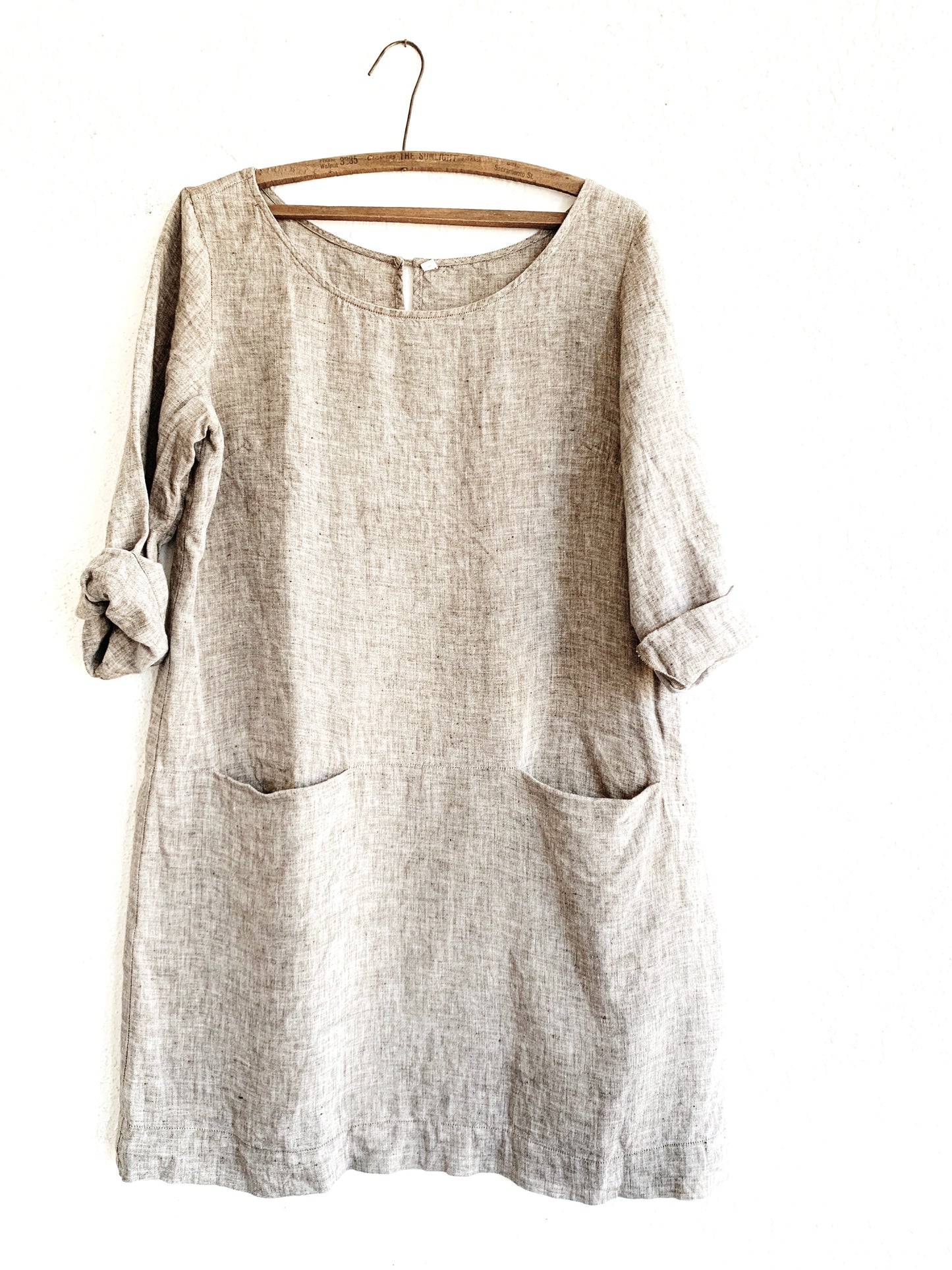 Linen Mini Dress / Tunic