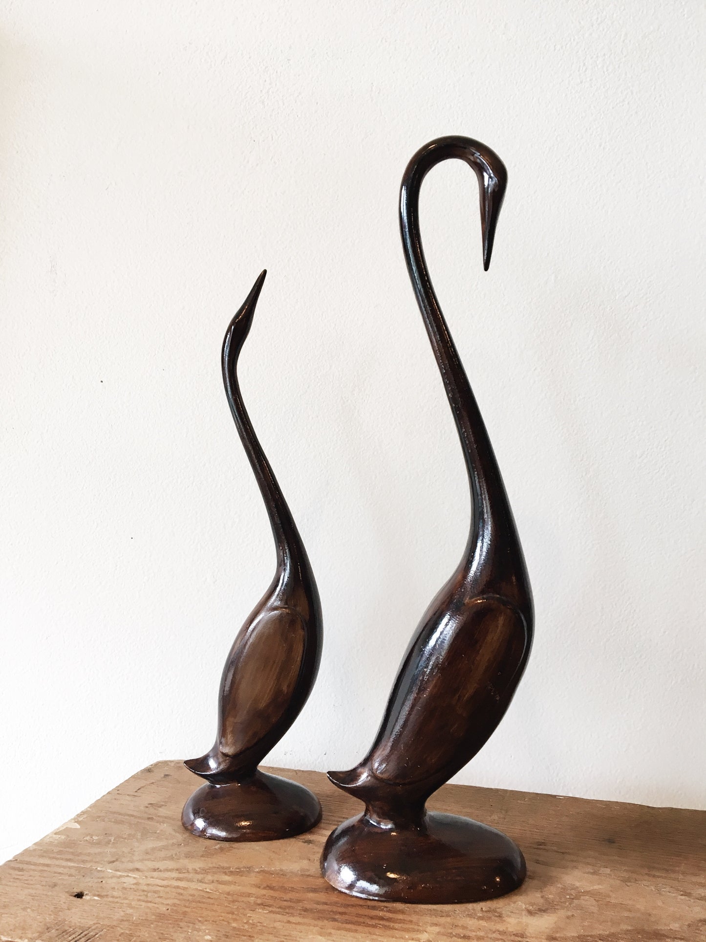 Vintage Handmade Ceramic Birds