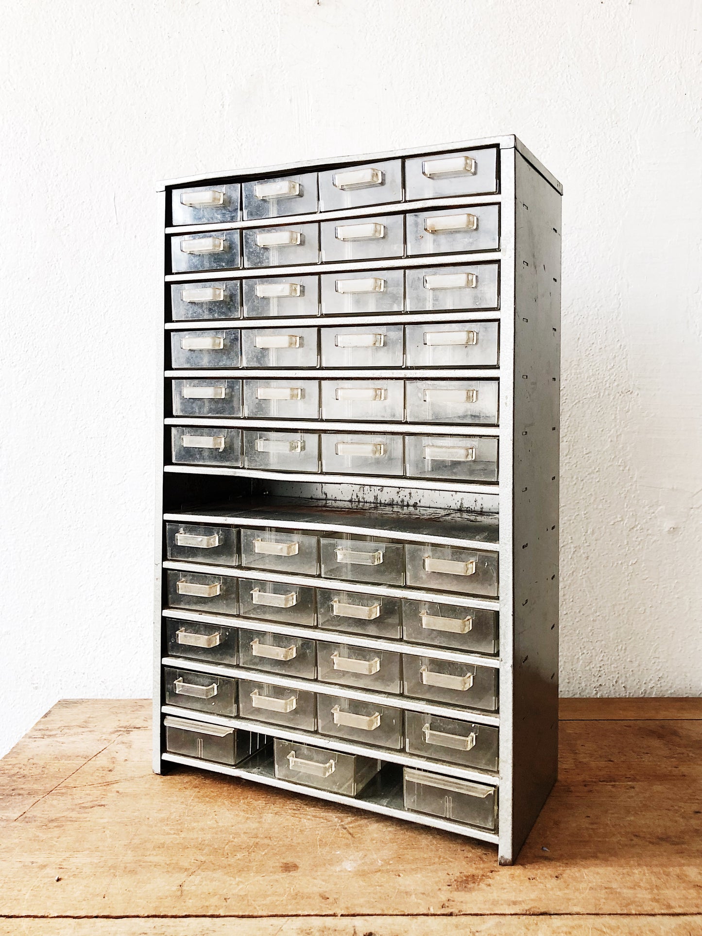 Vintage Industrial Shop Cabinet