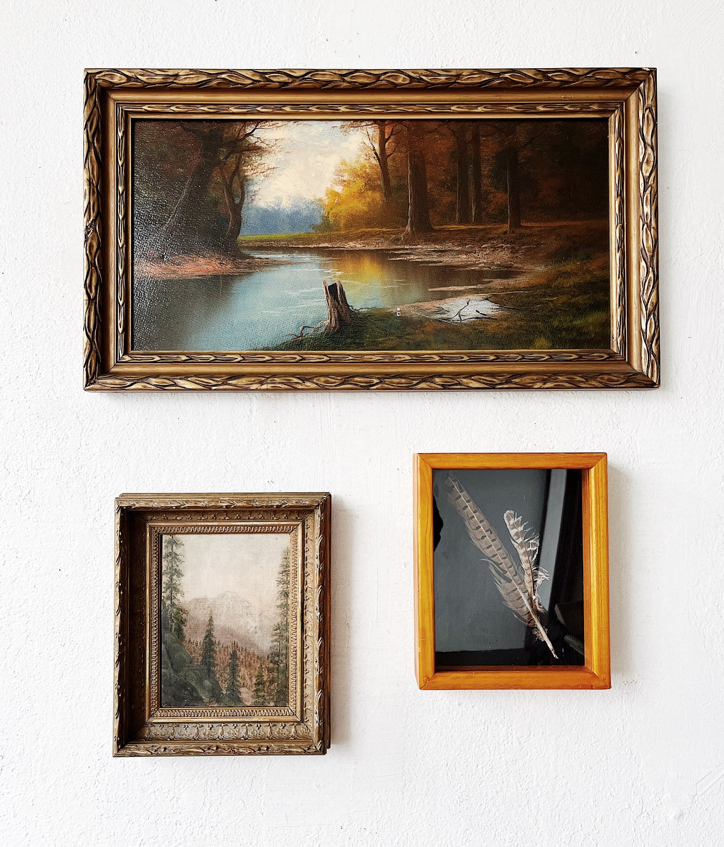 Antique Landscape Painting
