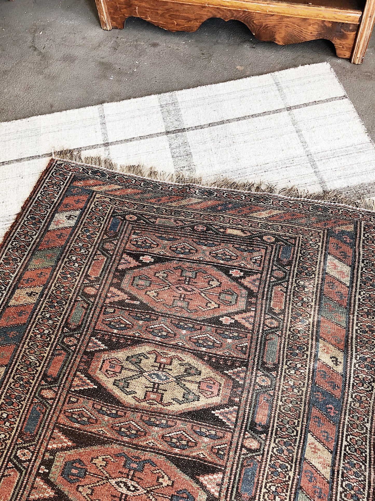 Vintage Flat Weave Kilim