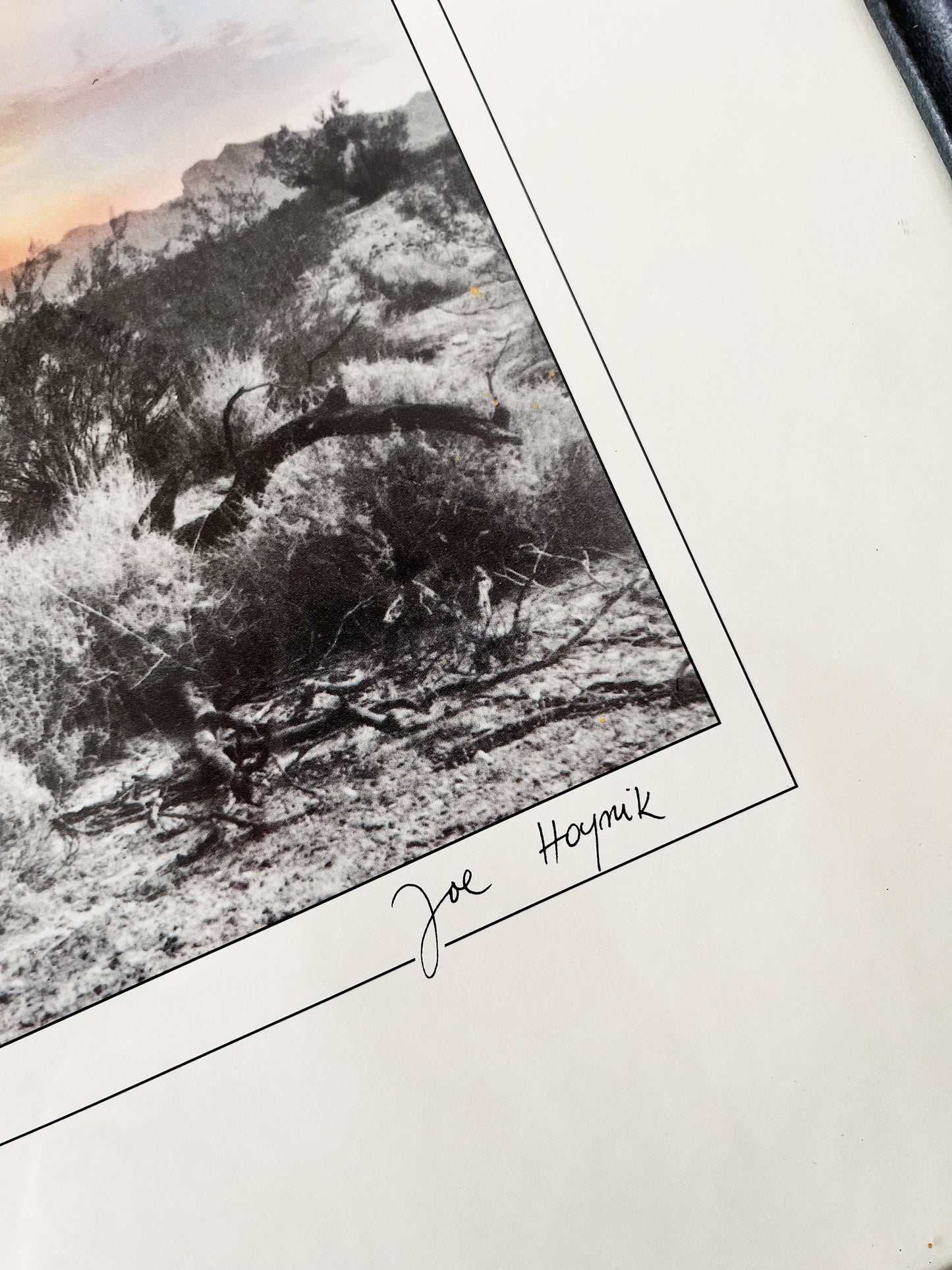 Original Photographic Print