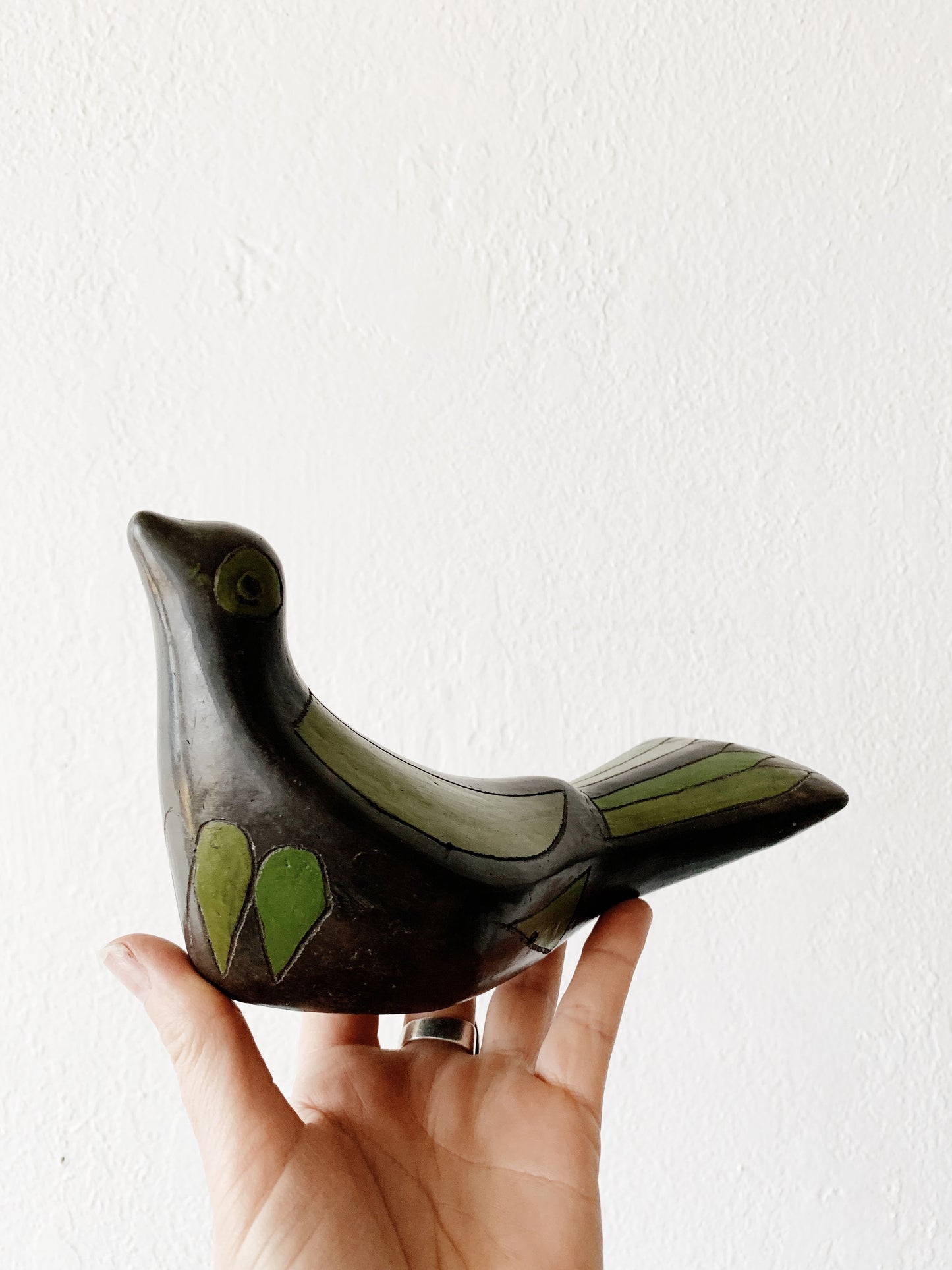 Oaxacan Black Clay Bird