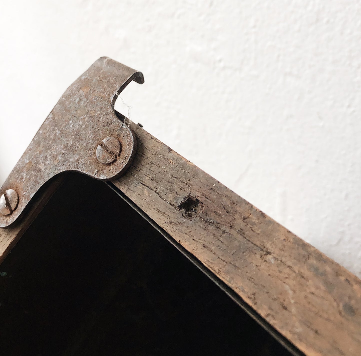 Antique Primitive Wood Sink