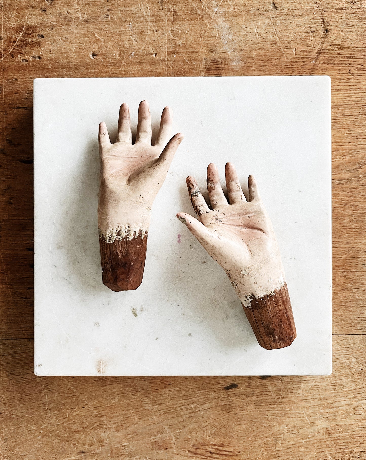 Antique Santos Hands