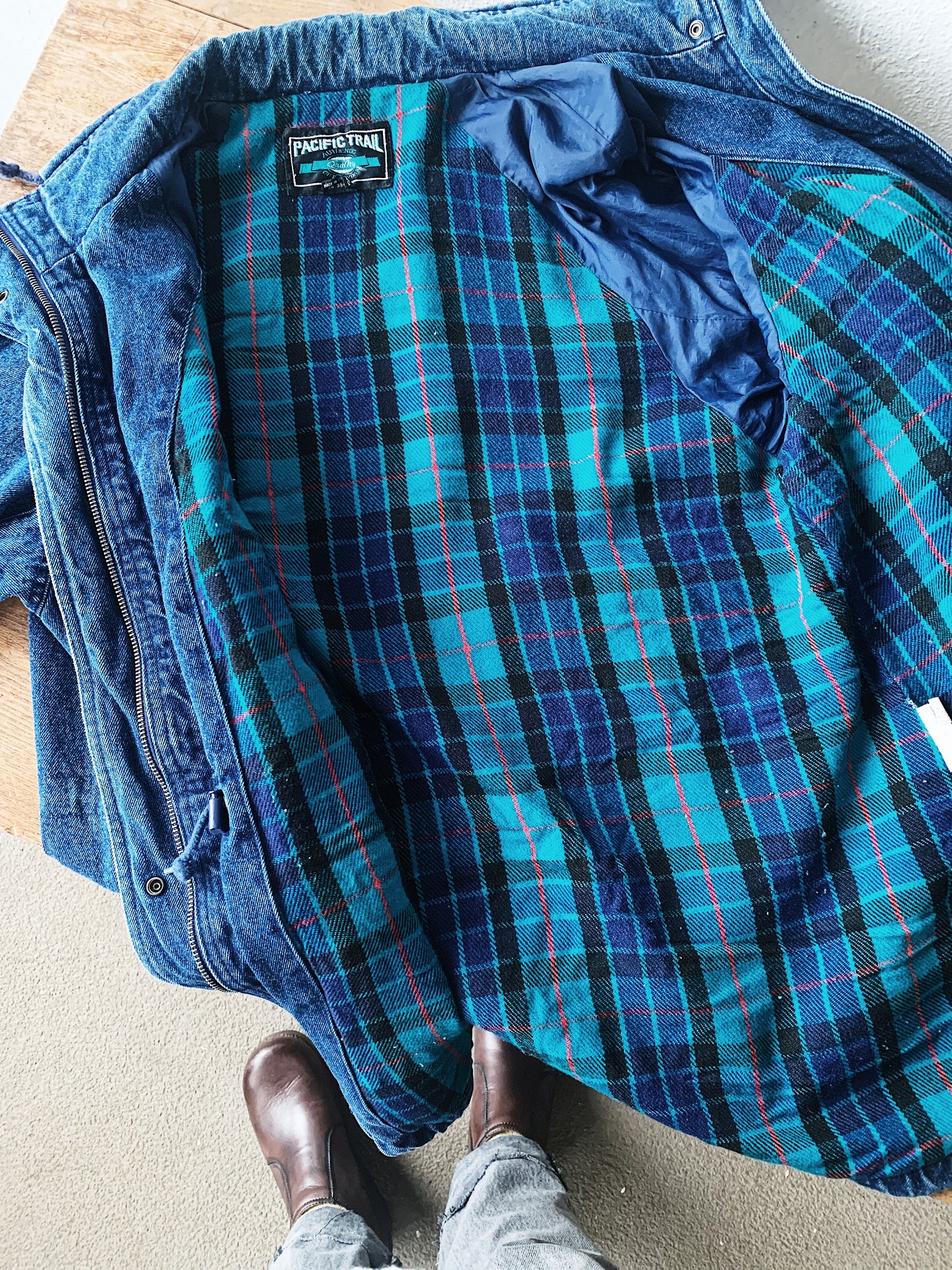 Vintage Pacific Trail Denim Coat