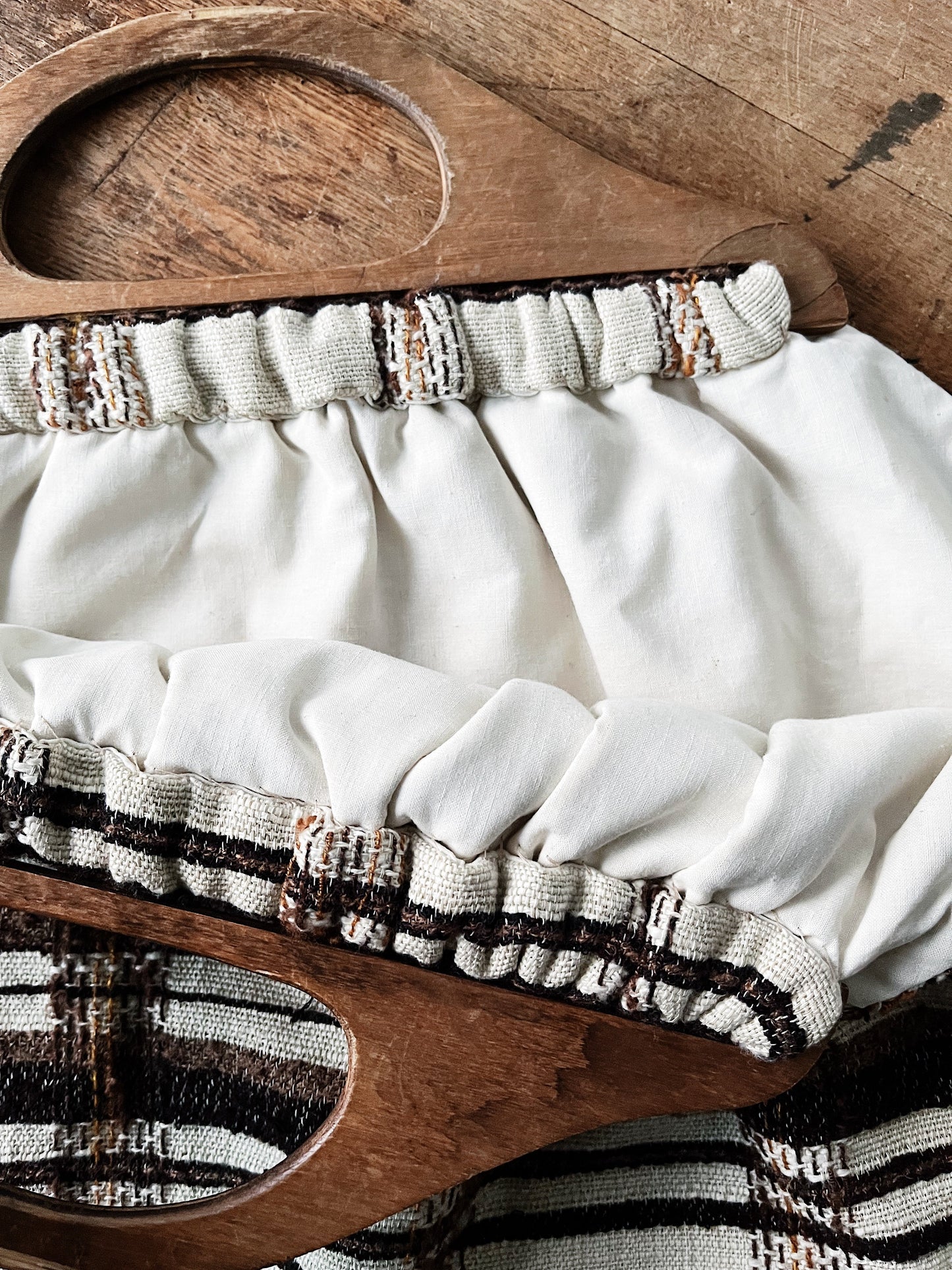 Oversized Vintage Handmade Tote Bag