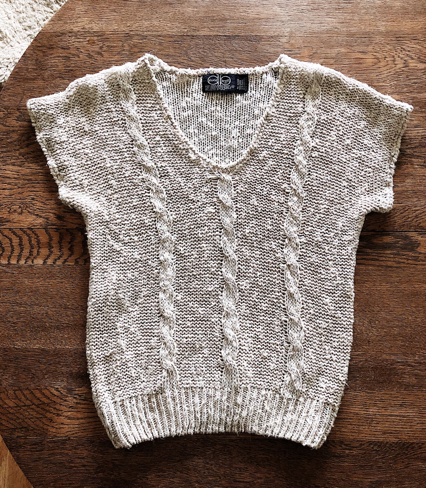 Vintage Linen Sweater