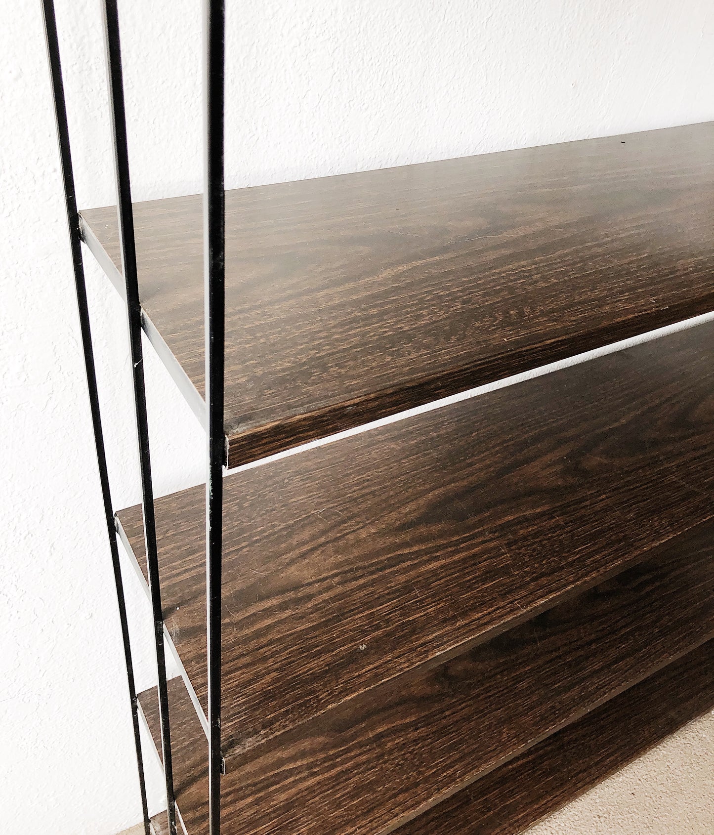 Mid Century Metal Shelf