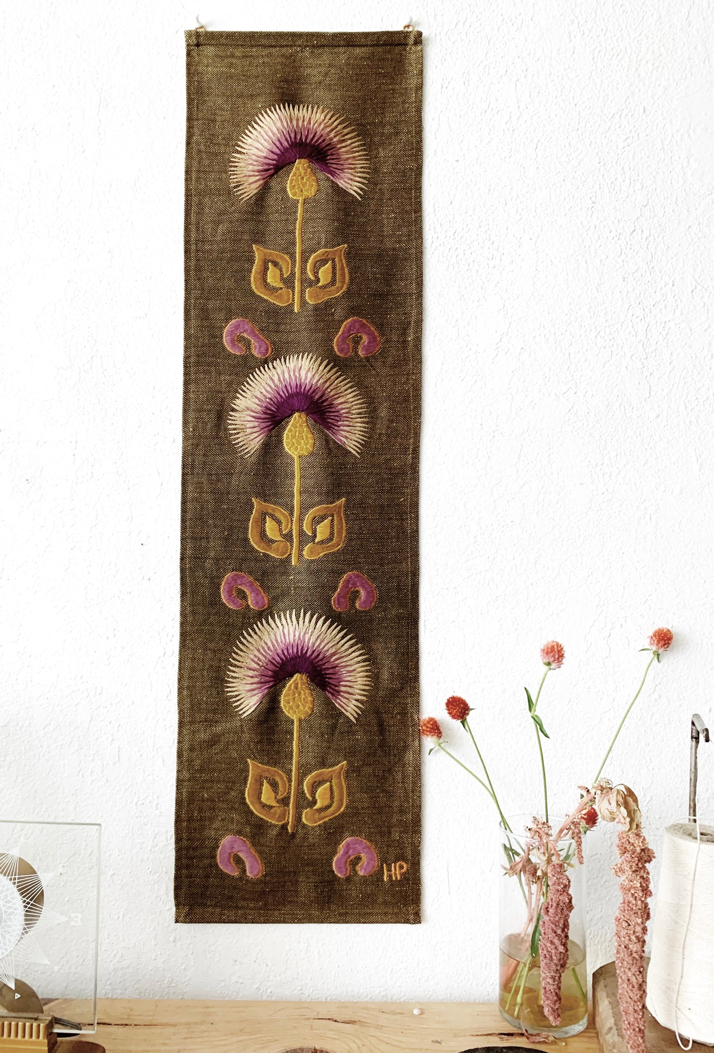 Vintage Handmade Finnish Textile art