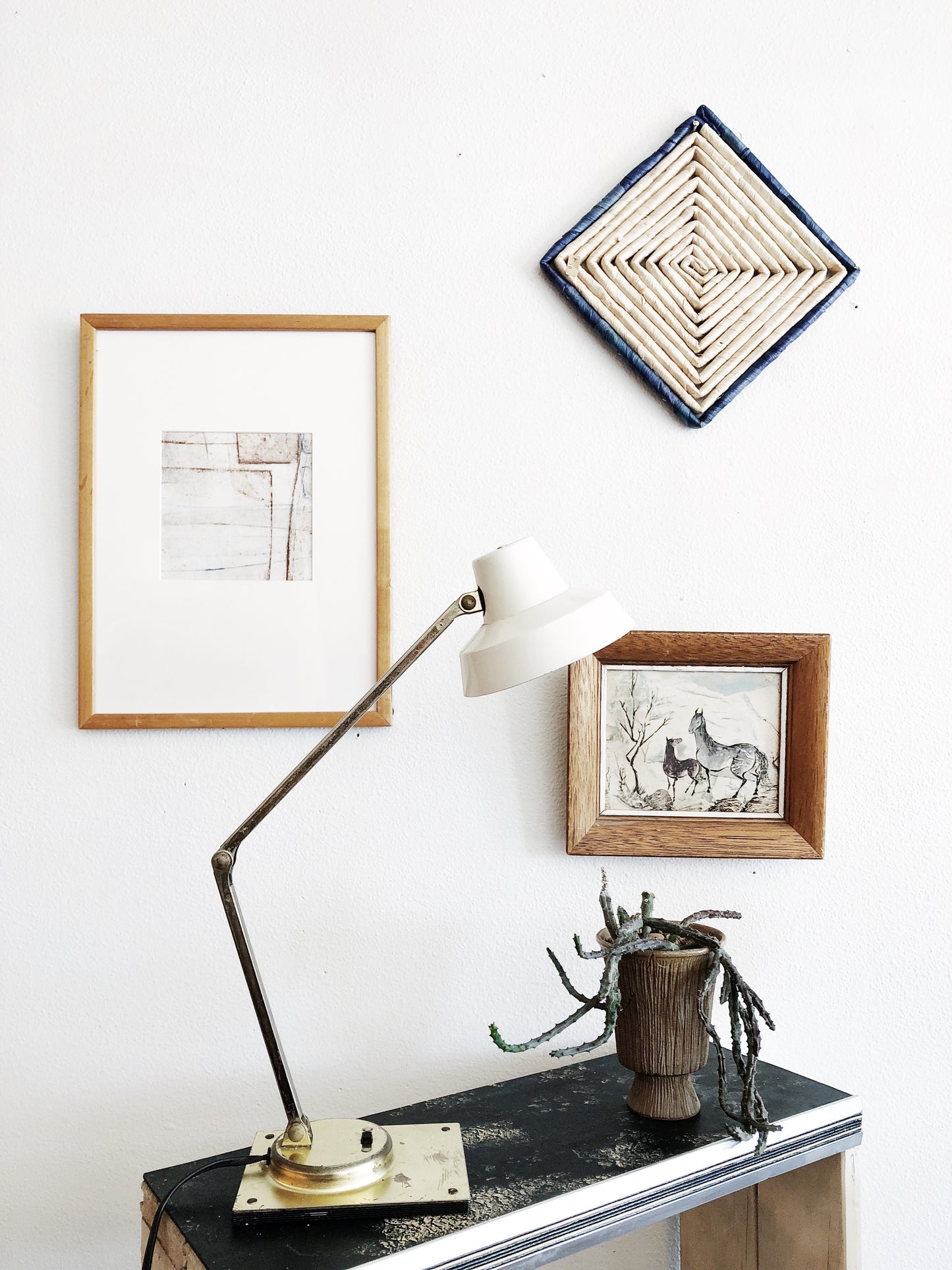 Vintage Underwriters Lab Task Lamp