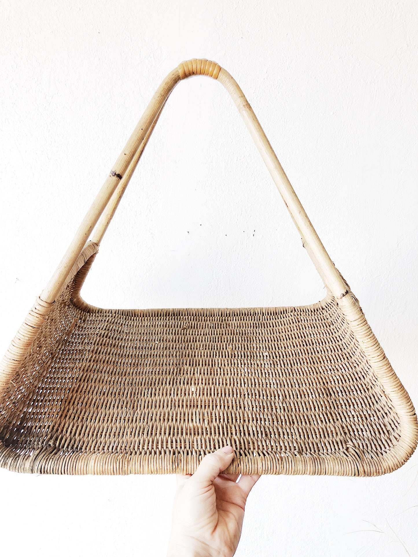 Vintage Triangular Basket