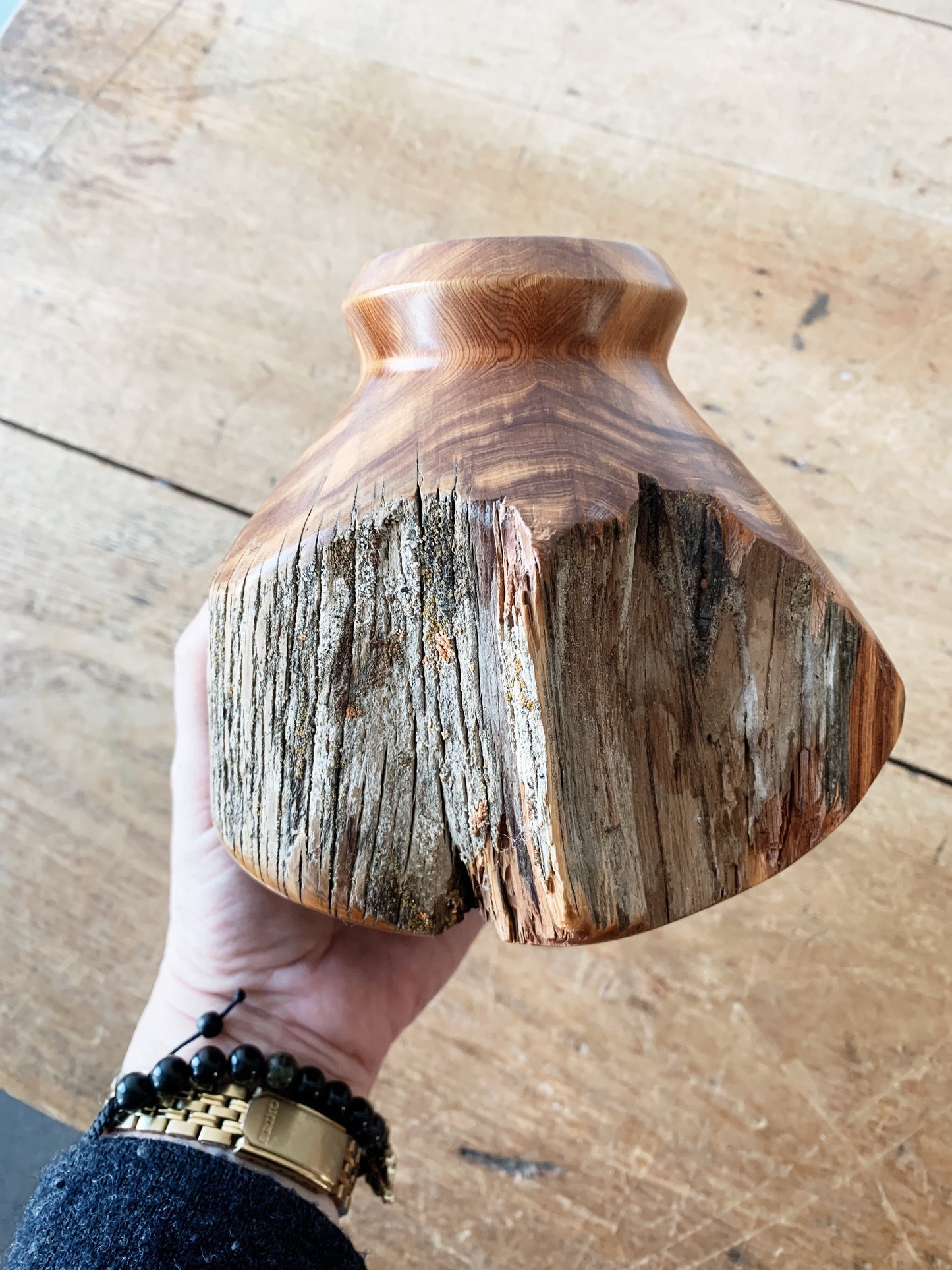 Handmade John Noyes Juniper Candle Holder