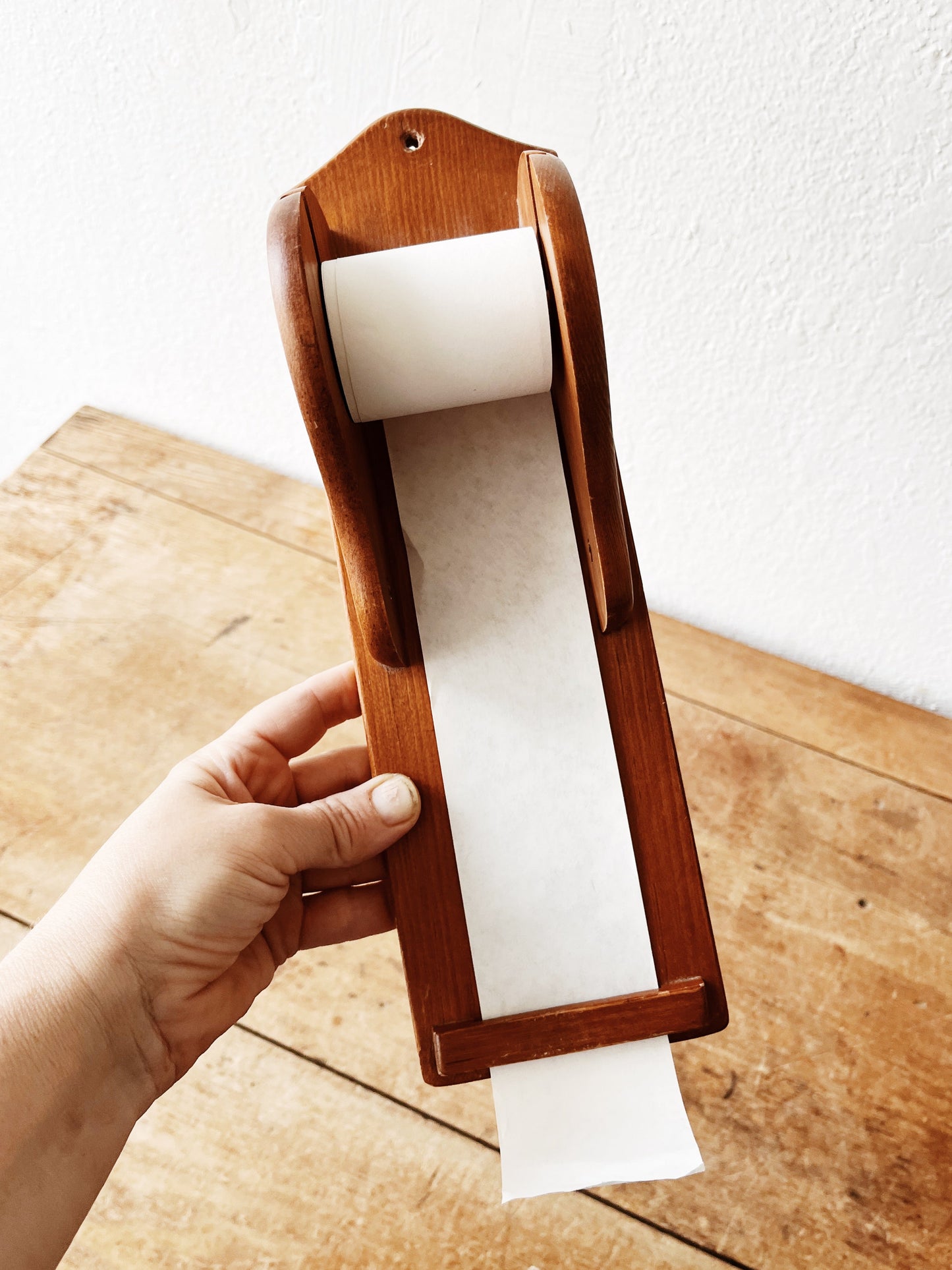 Vintage Wood Note Taker