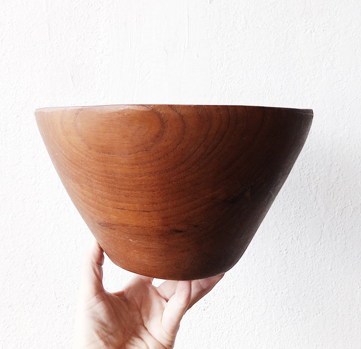 Vintage Teak Salad Bowl