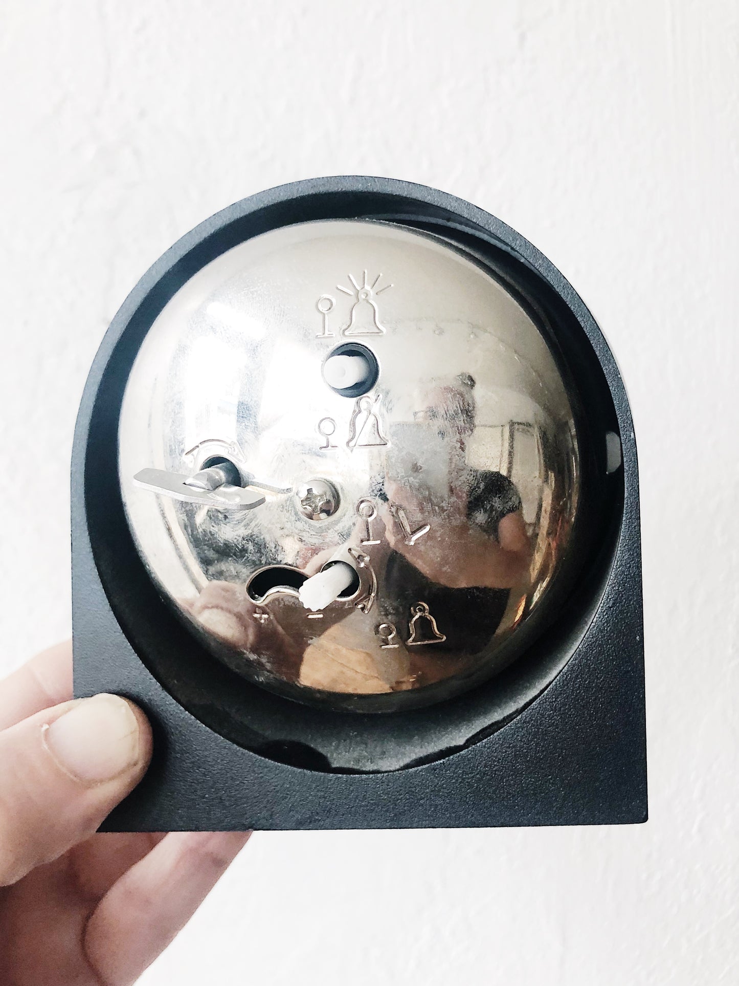 Vintage Convex Westclox Alarm Clock