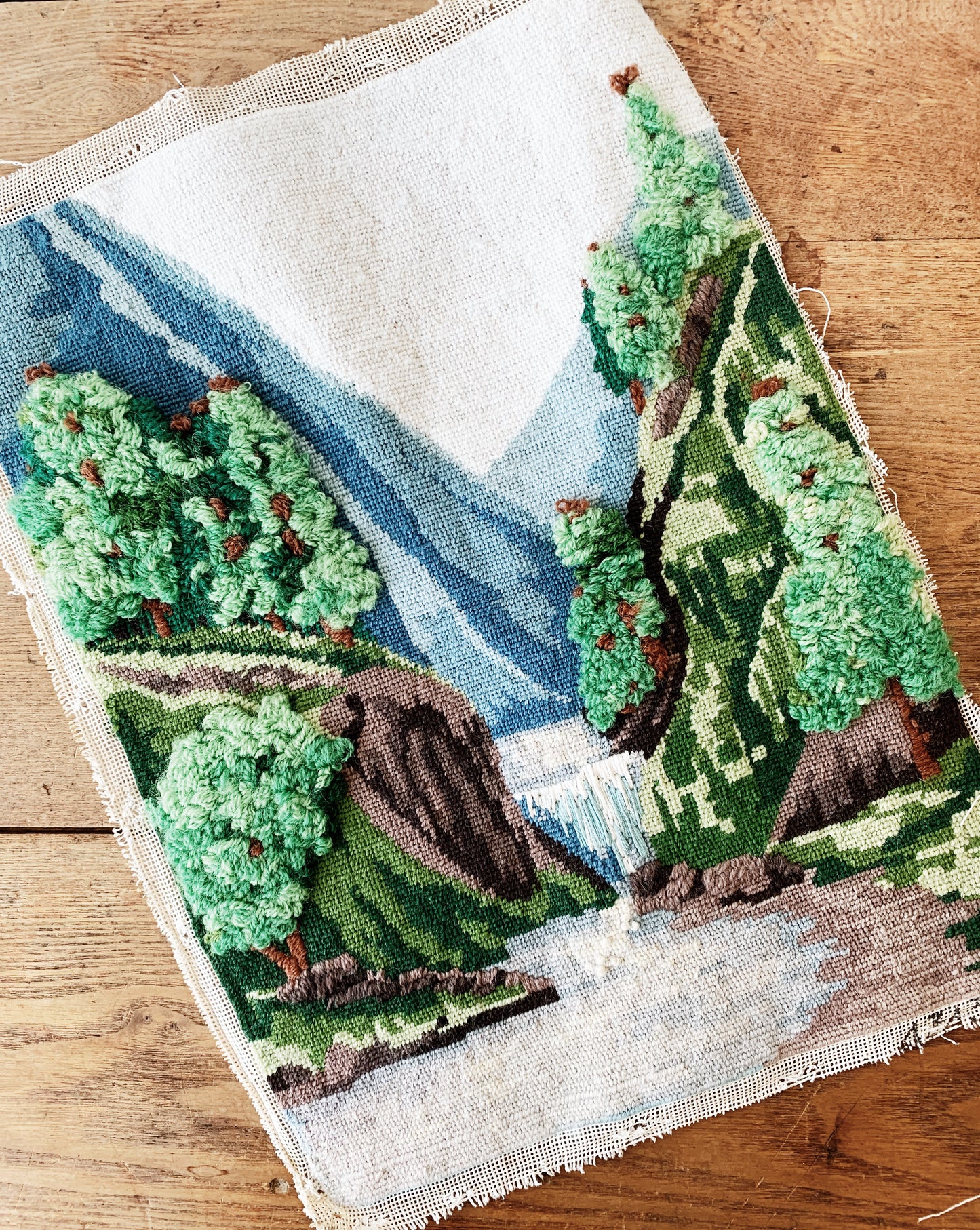 Landscape Needlepoint Art