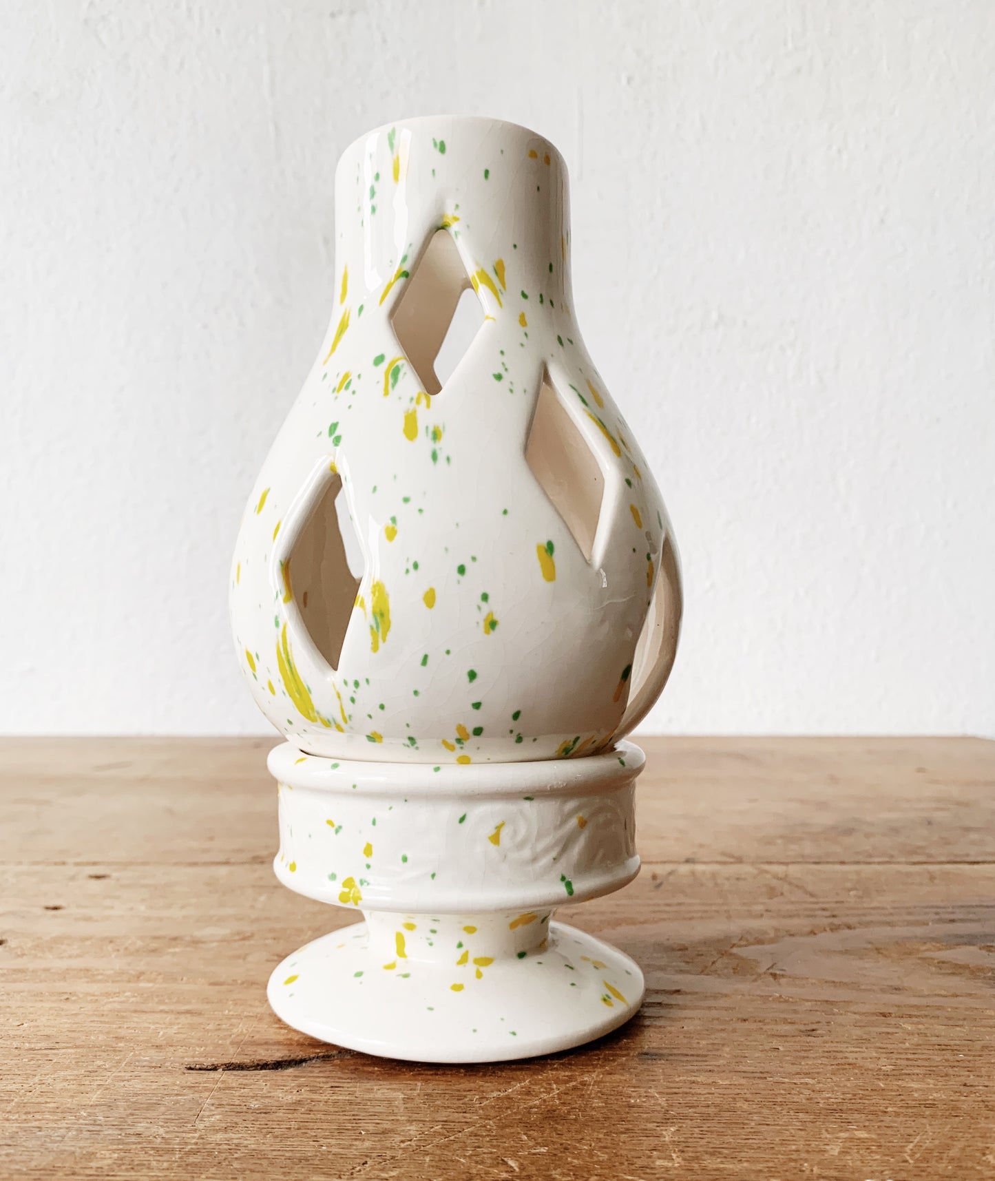Vintage Ceramic Luminary