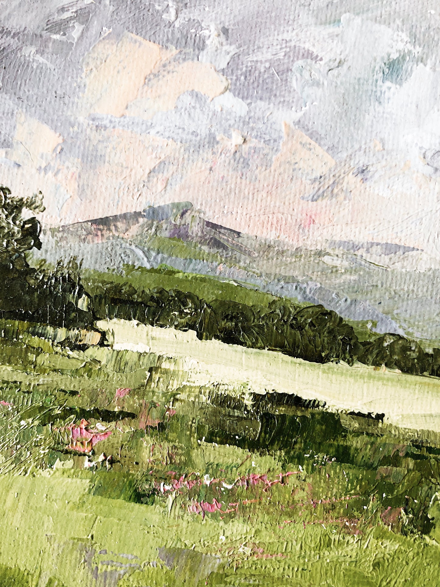 Miniature Original Landscape Painting