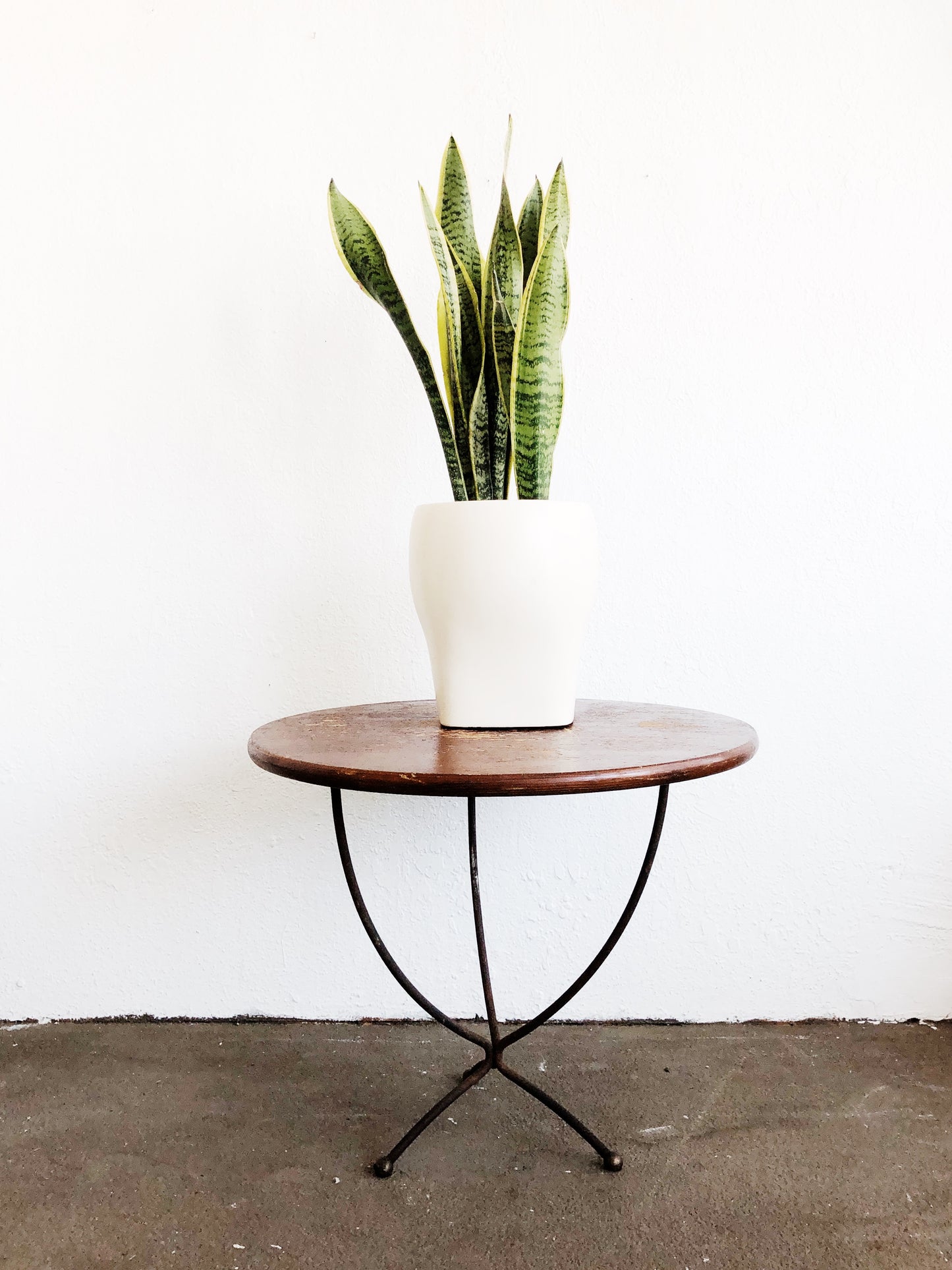 Vintage Mid Century Bullet Planter