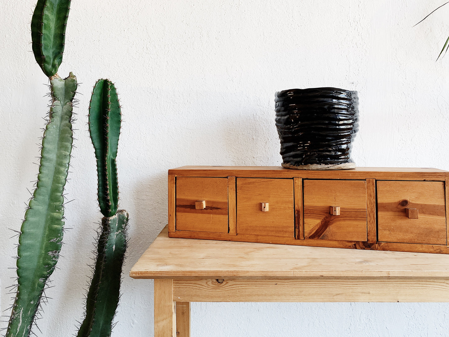 Unfinished Pine Console Table