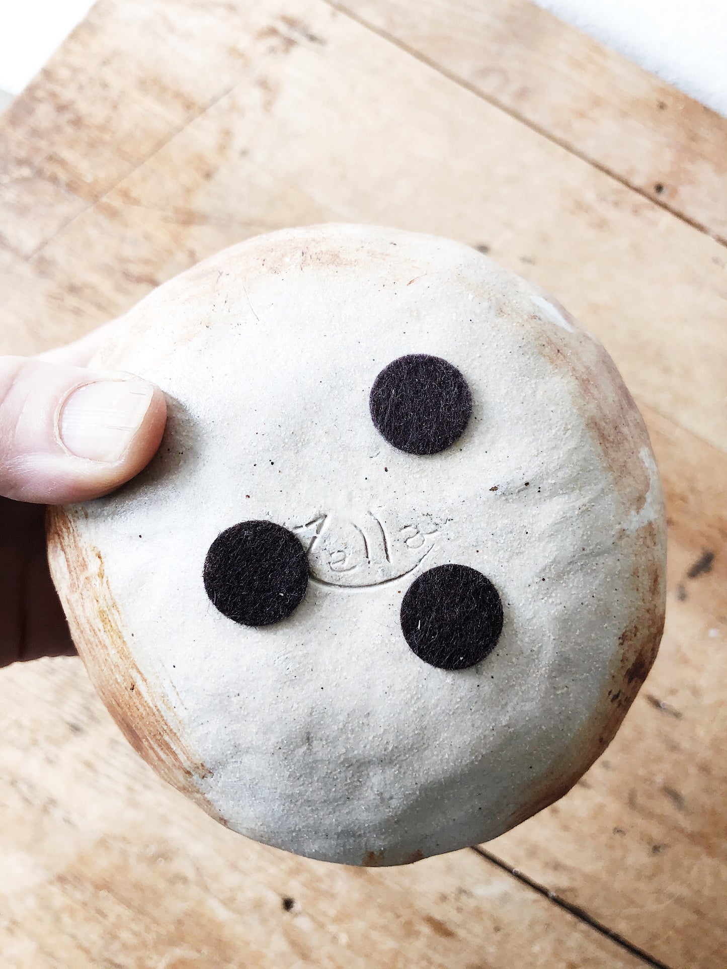 Handmade Ceramic Orb Vase