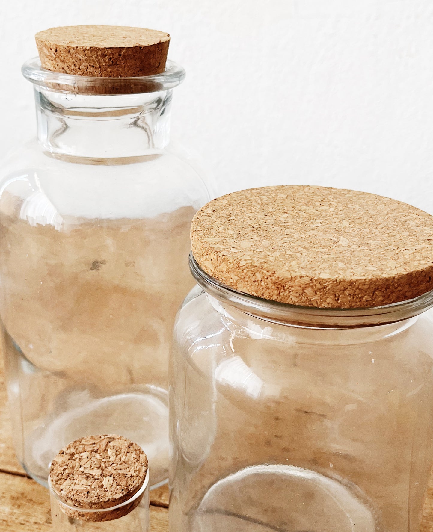 Vintage Glass Jar Set