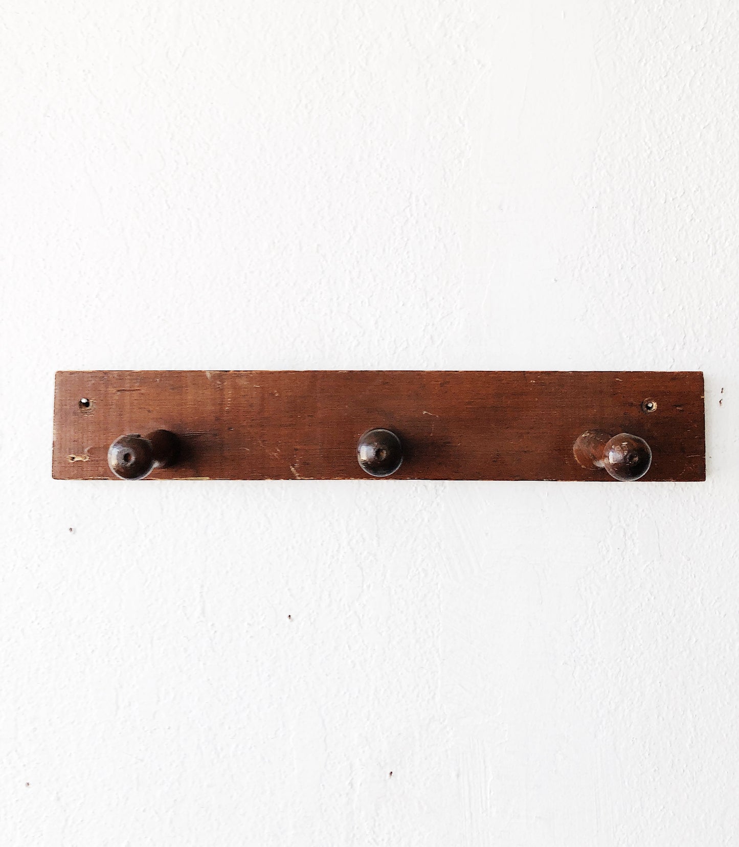 Vintage Primitive Peg Rack
